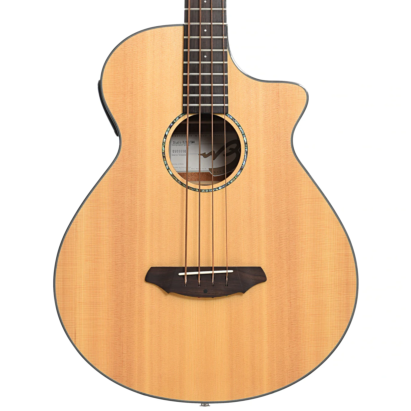 Breedlove BJ350/SM4 Acoustic-Electric Bass (2009) - Image 2