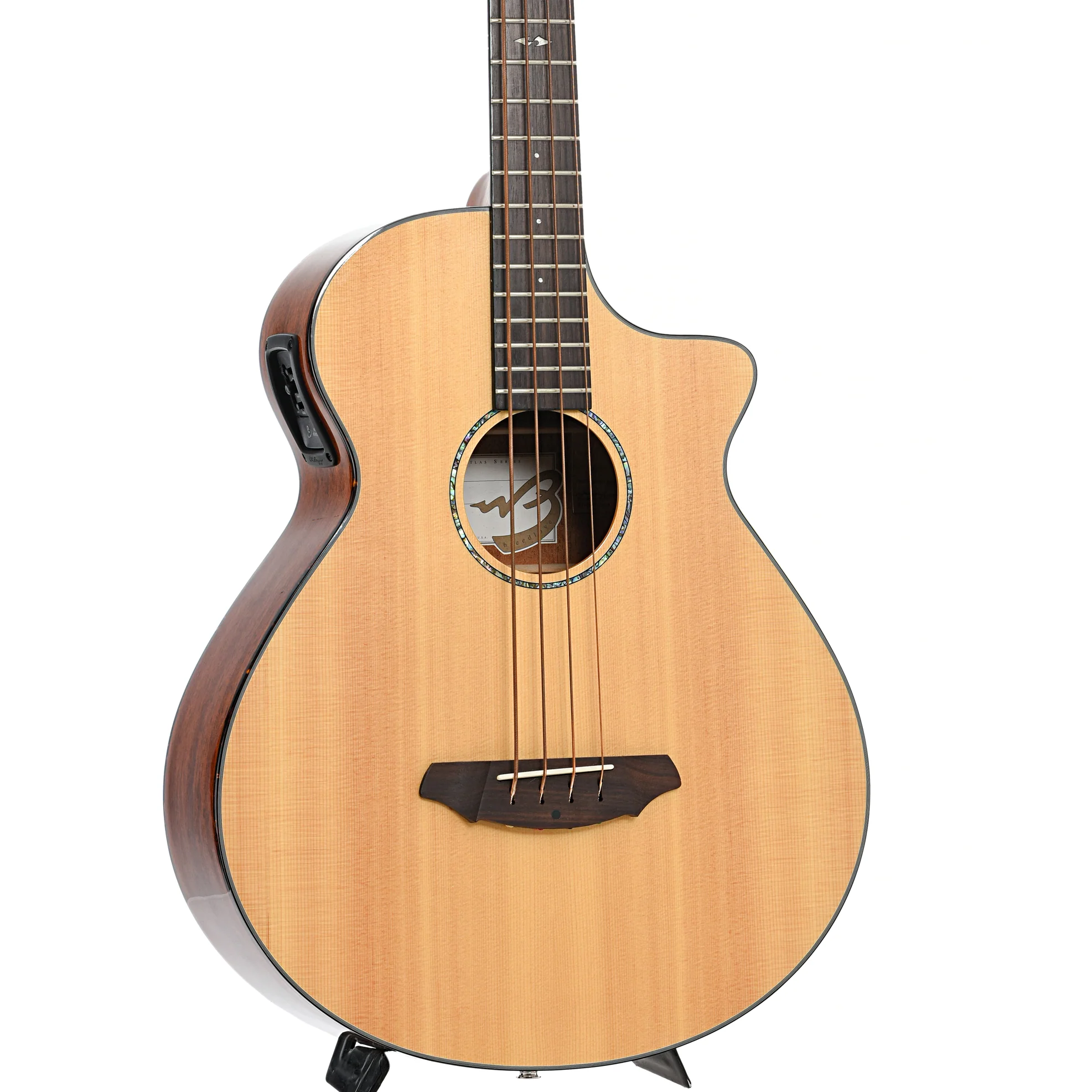 Breedlove BJ350/SM4 Acoustic-Electric Bass (2009) - Image 4