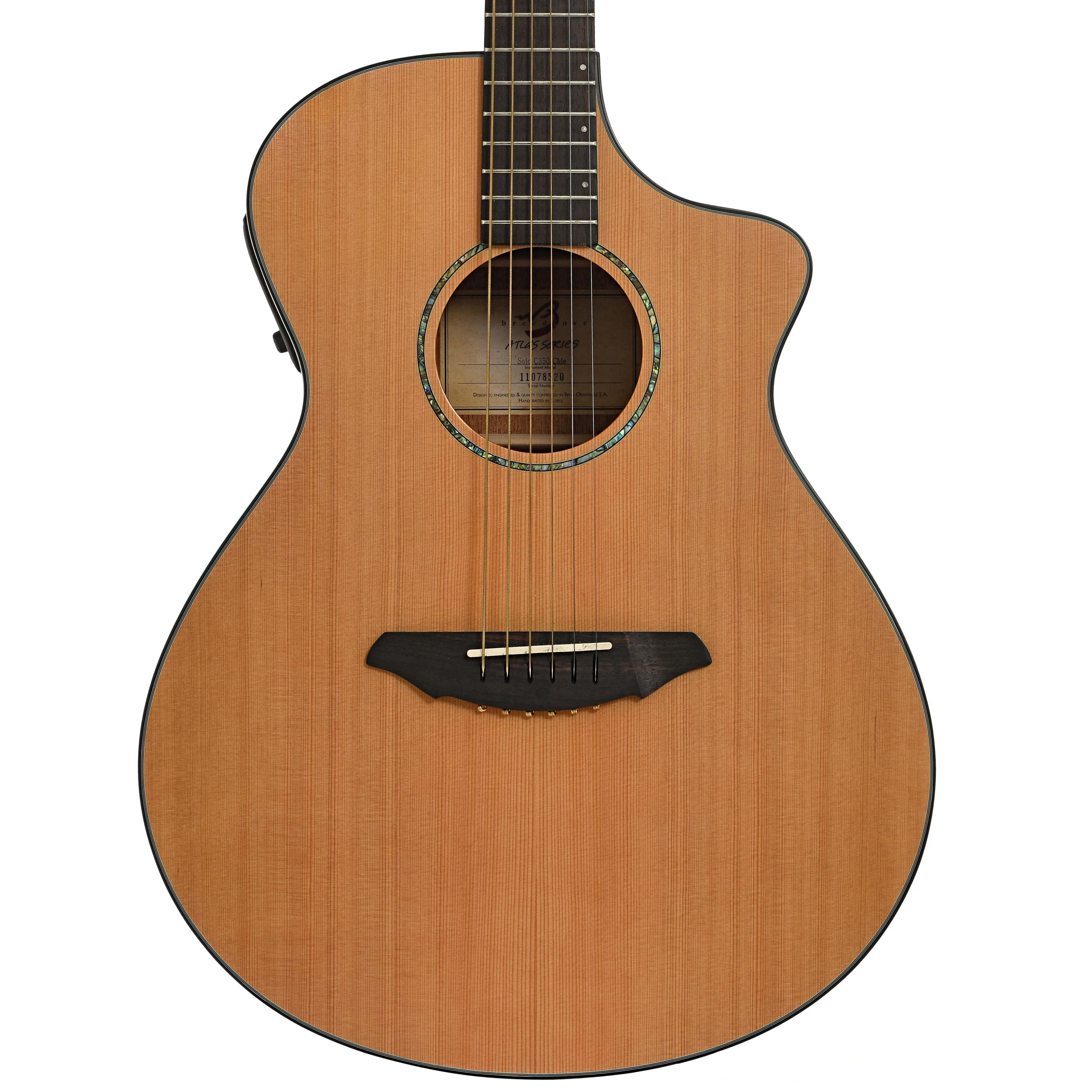 Breedlove Atlas Solo C350/Me Acoustic-Electric Guitar (2011) - Image 2