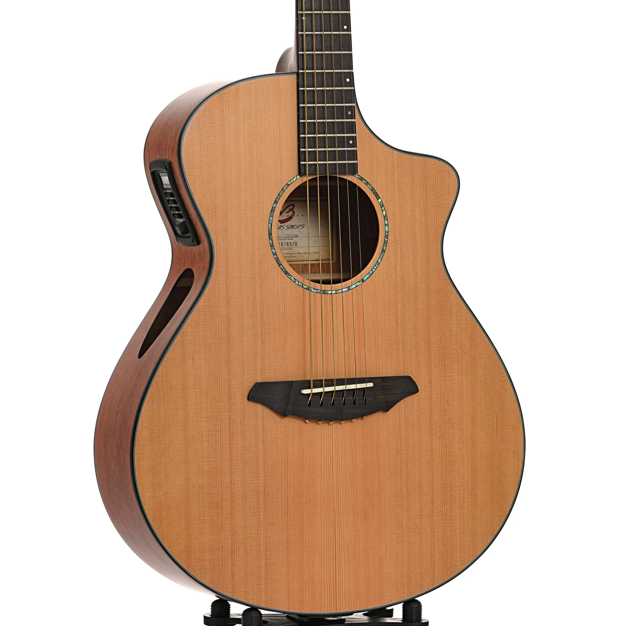 Breedlove Atlas Solo C350/Me Acoustic-Electric Guitar (2011) - Image 4