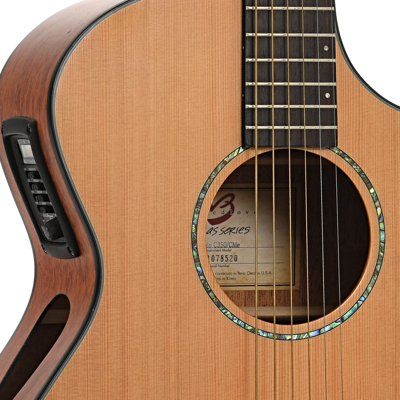 Breedlove Atlas Solo C350/Me Acoustic-Electric Guitar (2011) - Image 6