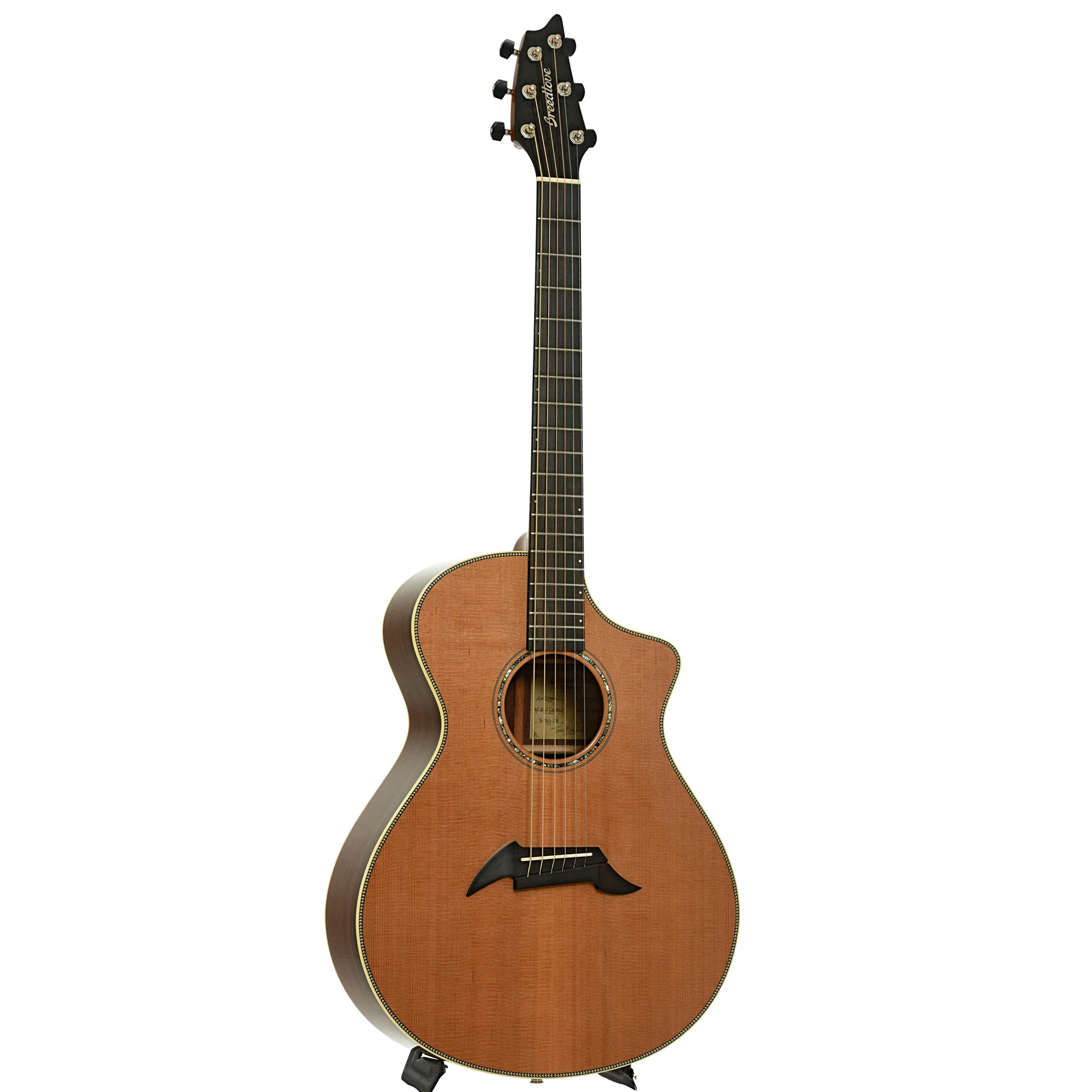 Breedlove Custom Concert Cedar / Indian Acoustic Guitar (2018) - Image 3