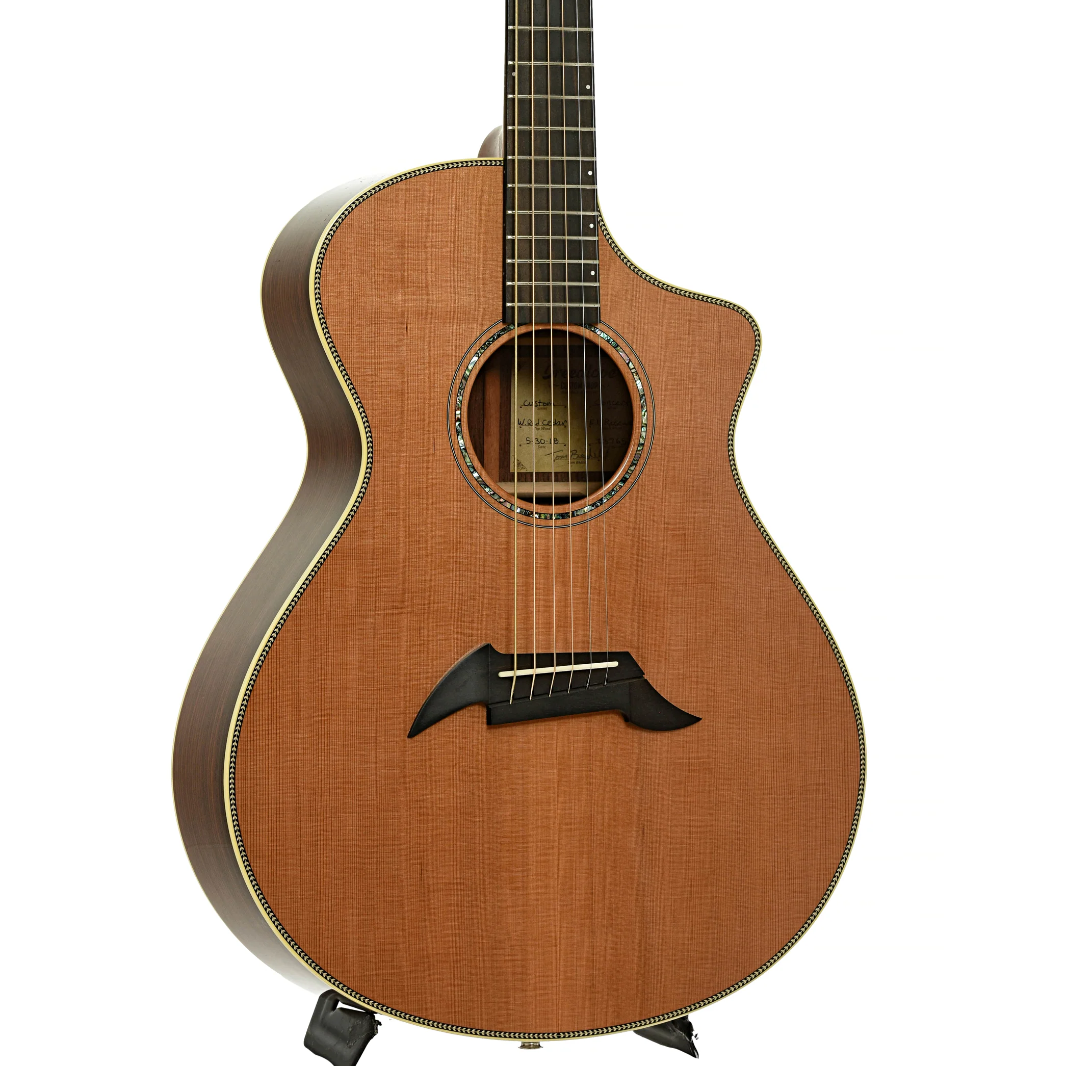 Breedlove Custom Concert Cedar / Indian Acoustic Guitar (2018) - Image 4