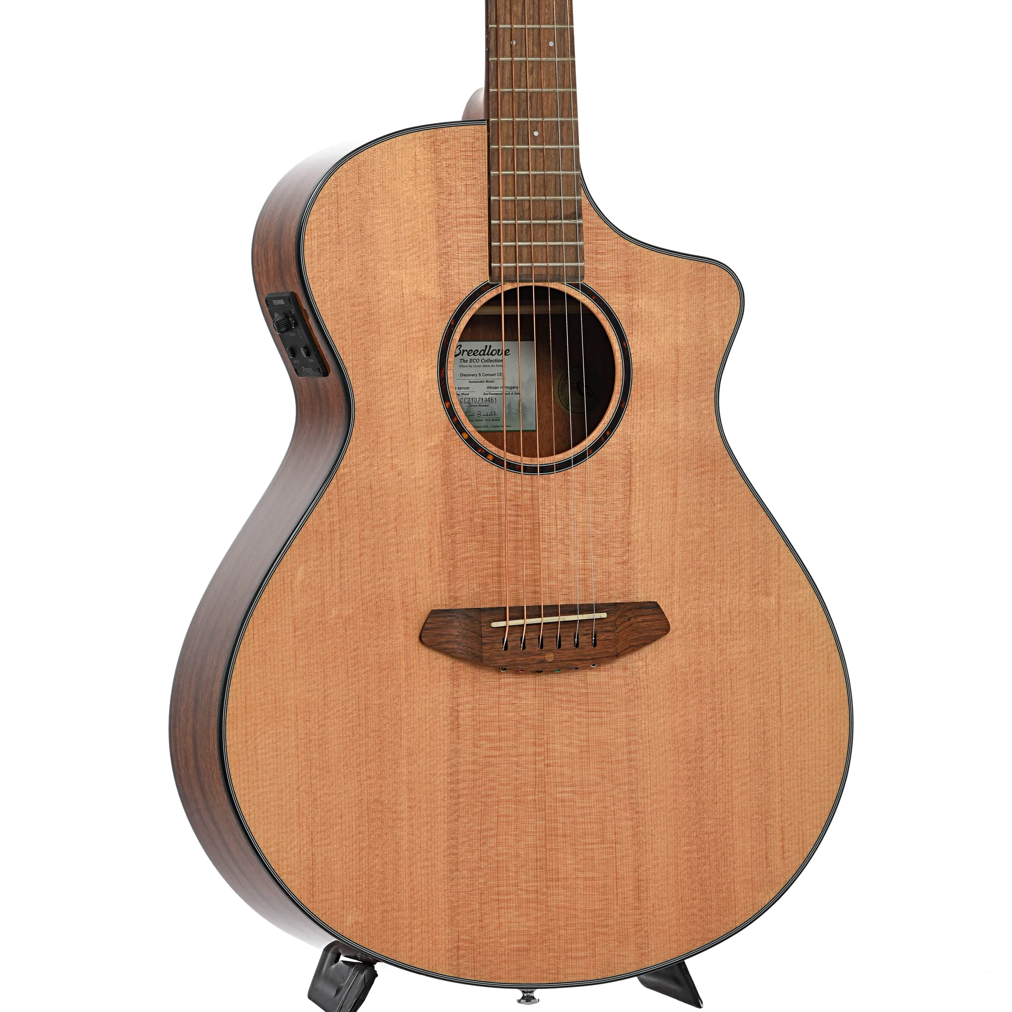 Breedlove Discovery S Concert CE Acoustic-Electric Guitar (2021) - Image 4