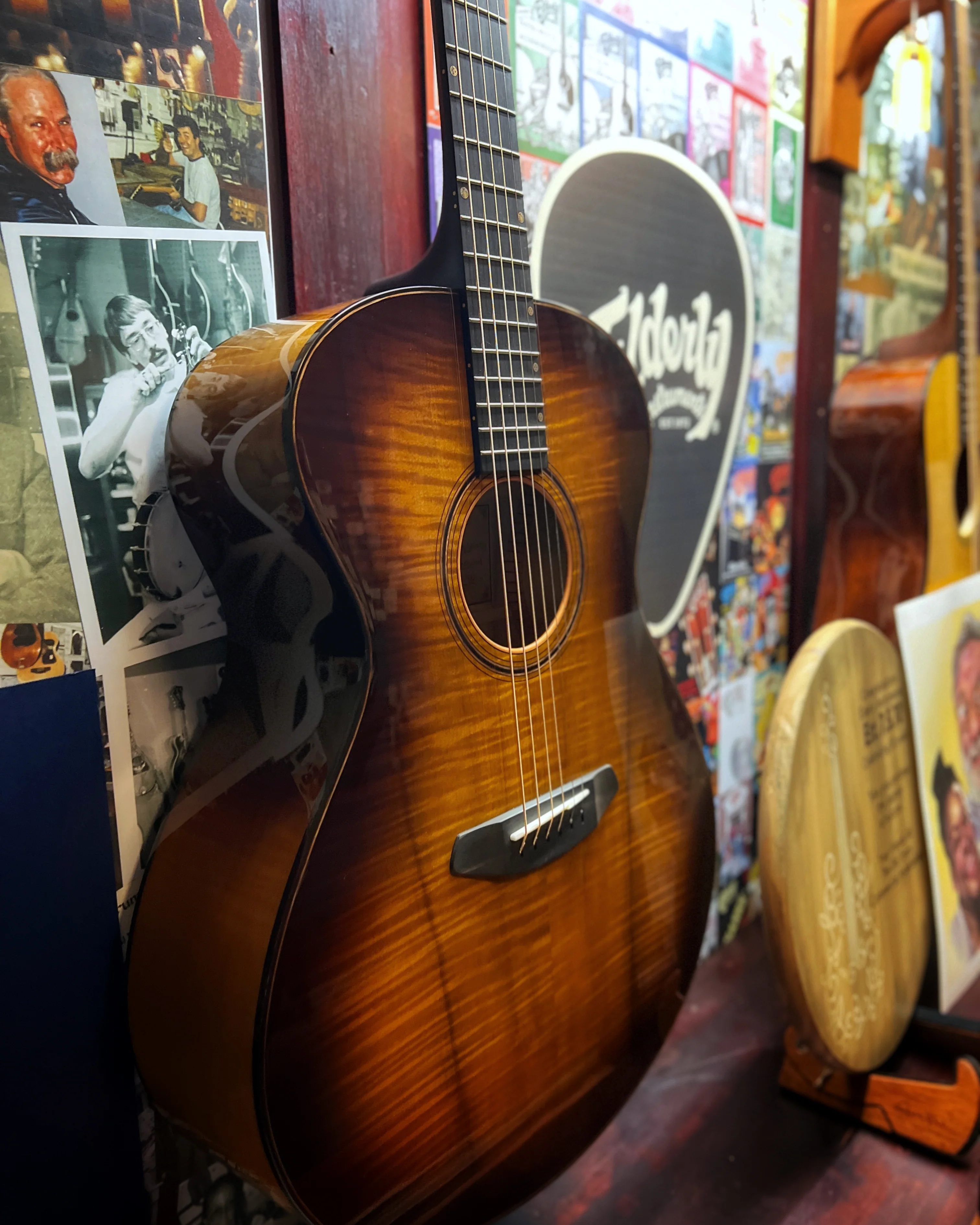 Breedlove Elderly 50th Anniversary Custom Concerto Acoustic Guitar - Image 14