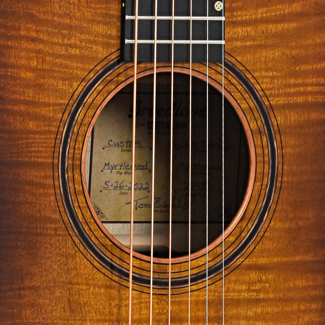 Breedlove Elderly 50th Anniversary Custom Concerto Acoustic Guitar - Image 6