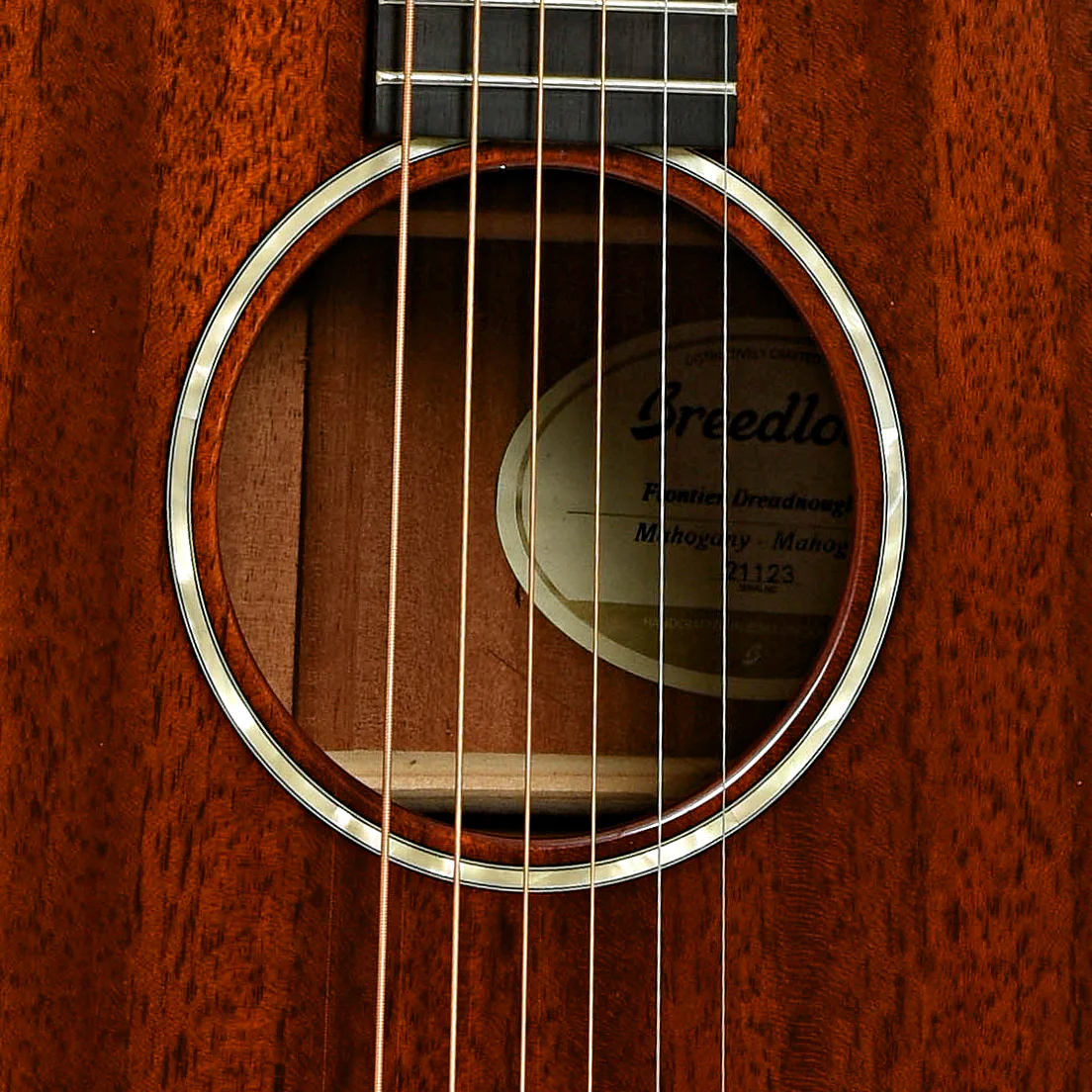 Breedlove Frontier Dreadnought E Mahogany (c.2017) - Image 6