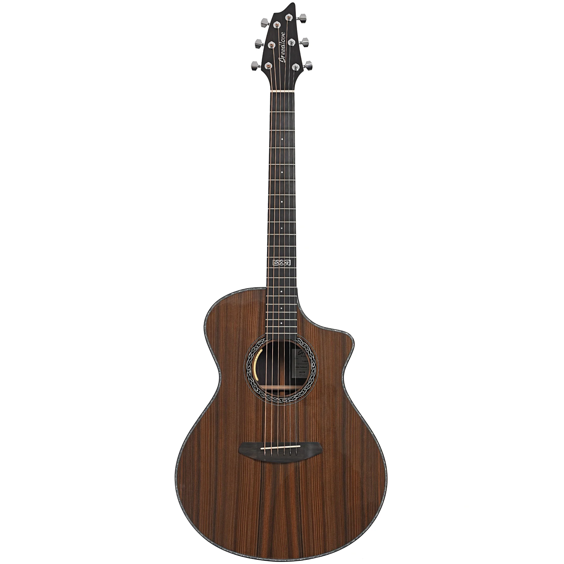 Breedlove Legacy Concert CE Redwood EI Rosewood Acoustic-Electric Guitar with Case - Image 14