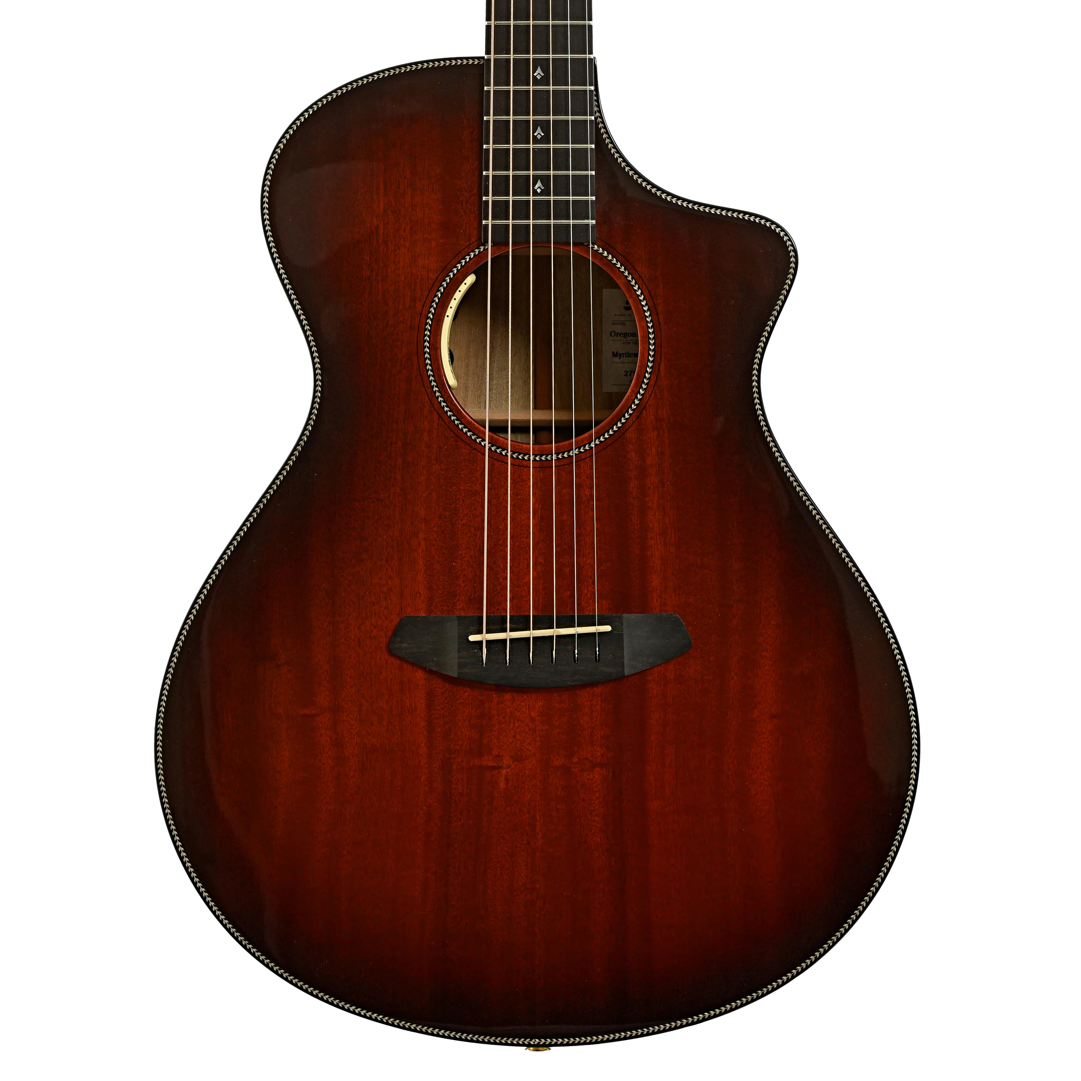 Breedlove Oregon Concert Ember CE LTD Acoustic-Electric Guitar (2022) - Image 2