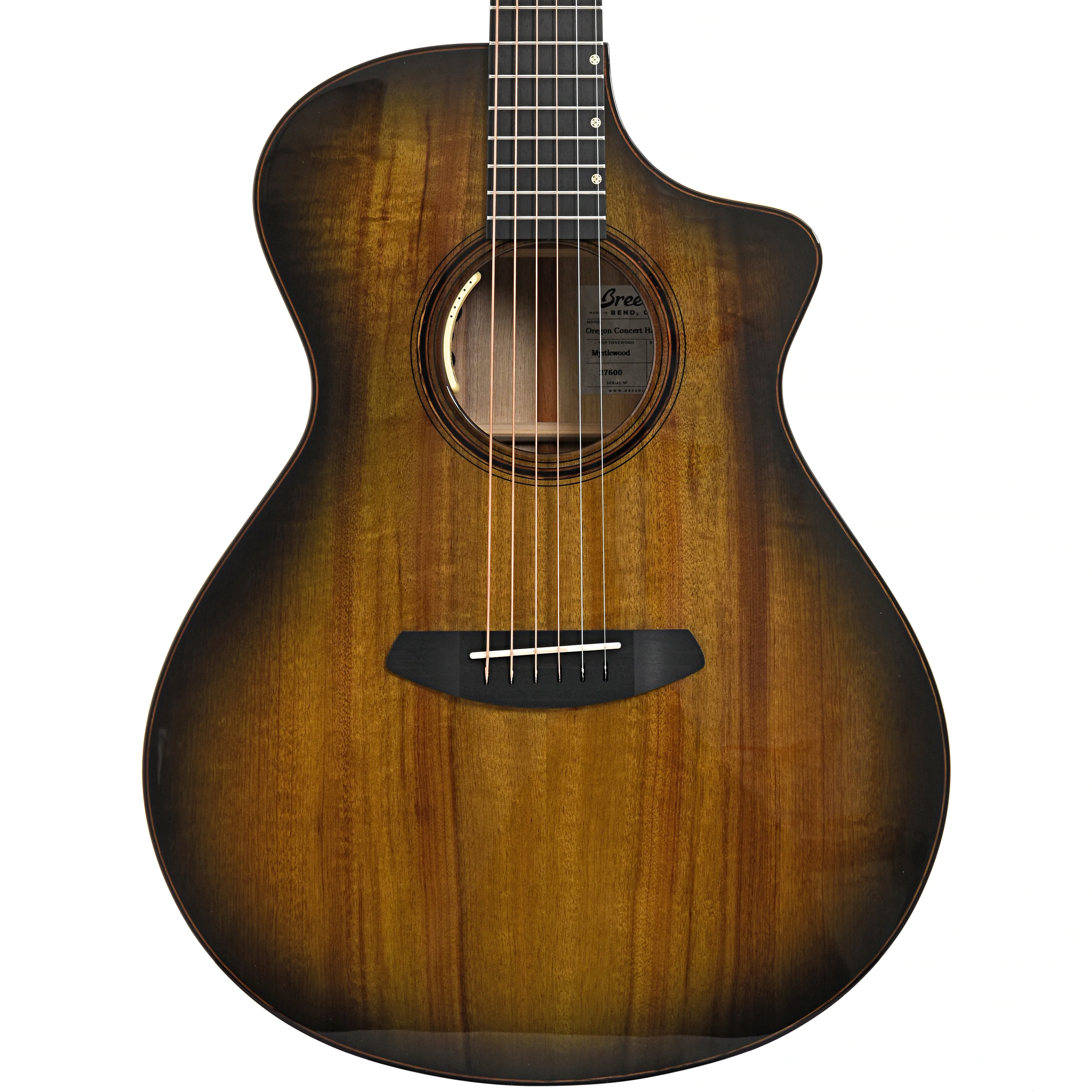 Breedlove Oregon Concert Harvest CE Myrtlewood-Myrtlewood LTD Acoustic-Electric Guitar - Image 3