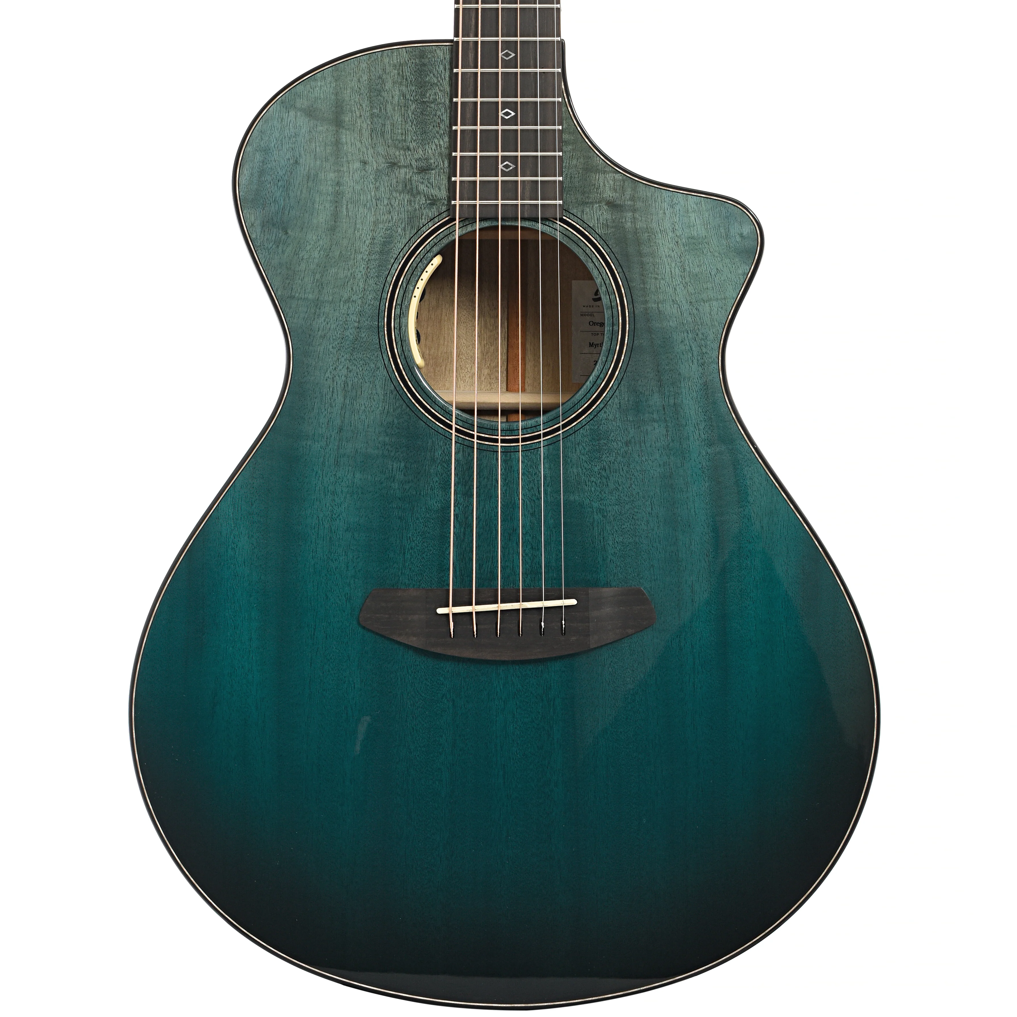 Breedlove Oregon Concert Mojito CE Myrtlewood-Myrtlewood LTD Acoustic-Electric Guitar - Image 2