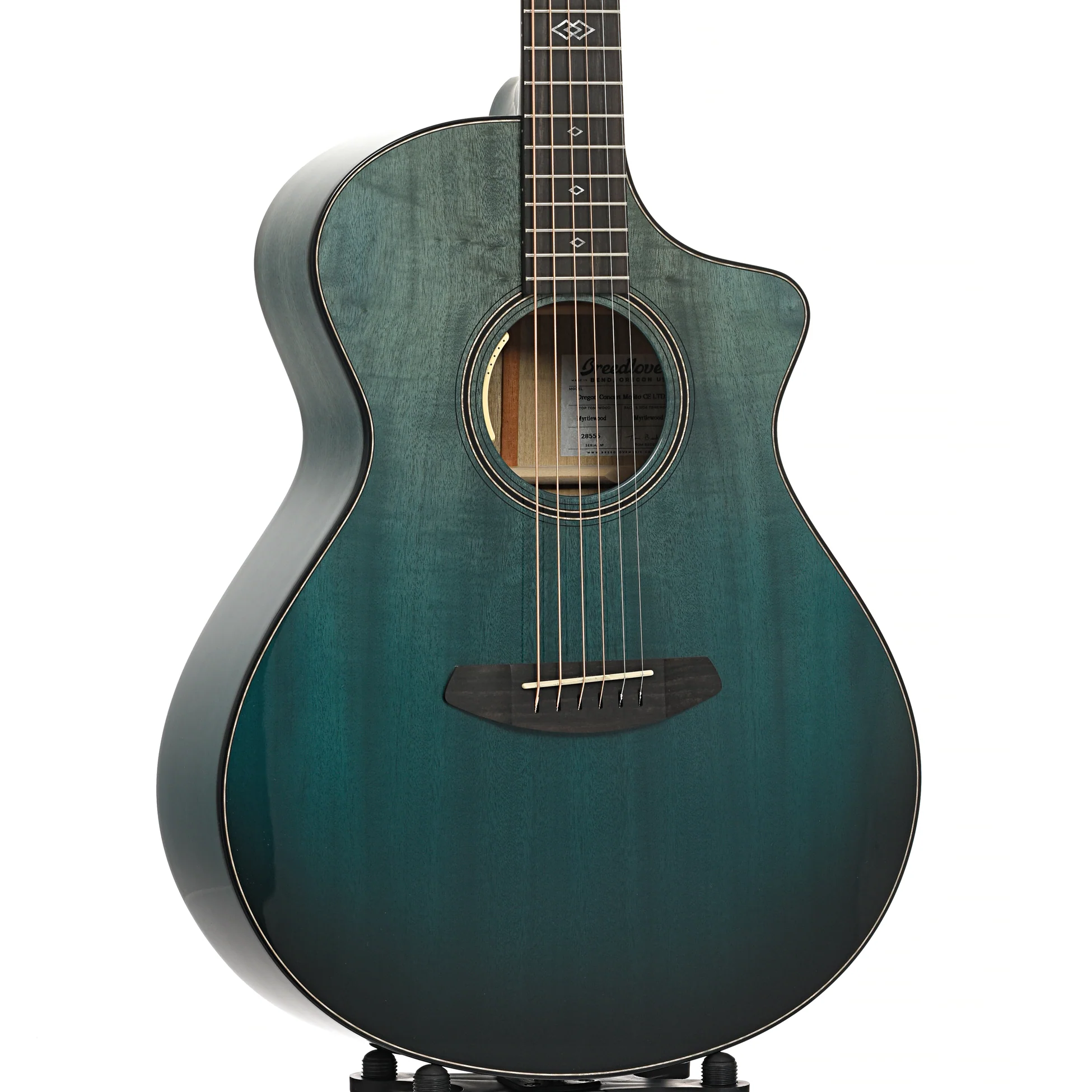 Breedlove Oregon Concert Mojito CE Myrtlewood-Myrtlewood LTD Acoustic-Electric Guitar - Image 4