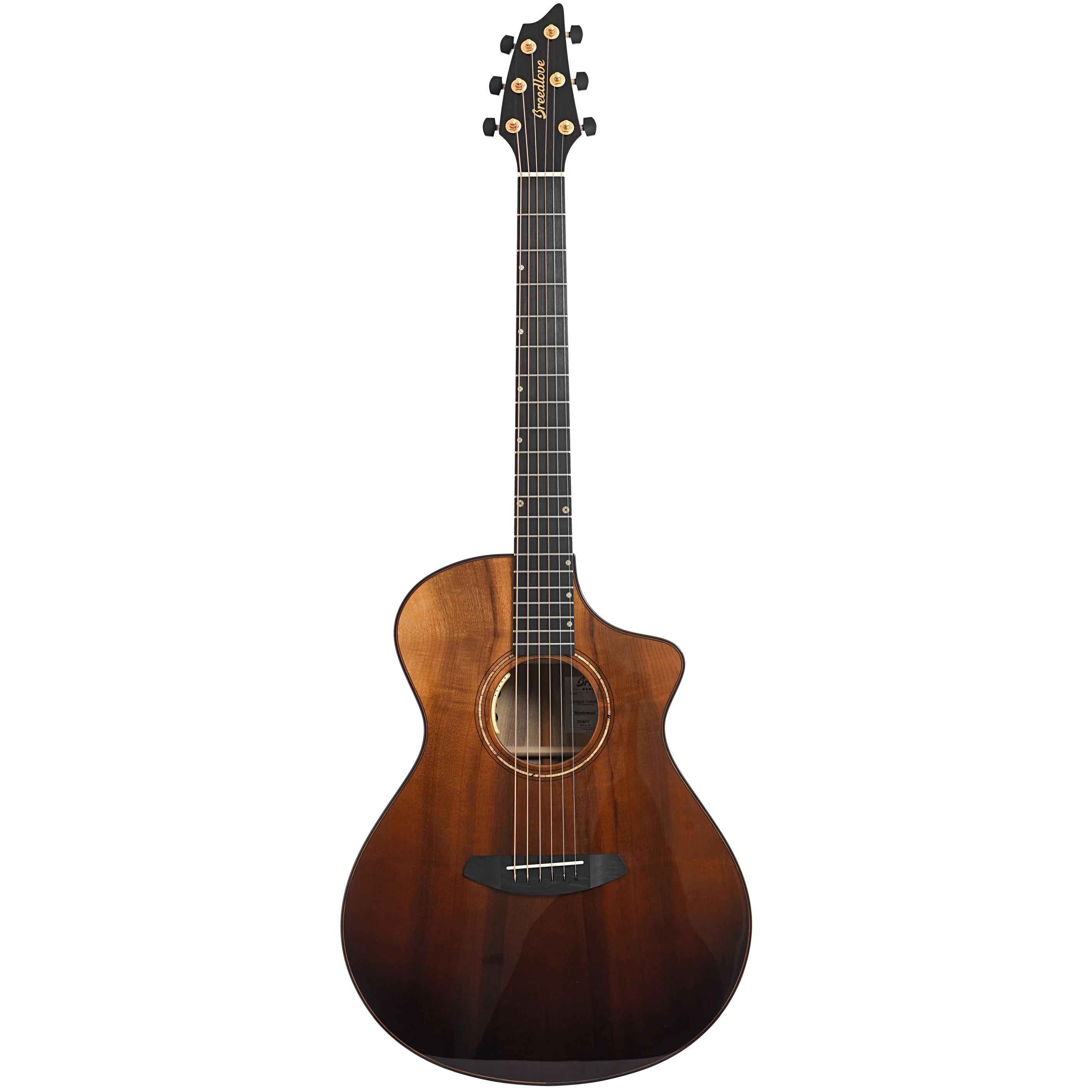 Breedlove Oregon Concert Sahara CE Myrtlewood-Myrtlewood Limited Edition Acoustic Guitar - Image 14