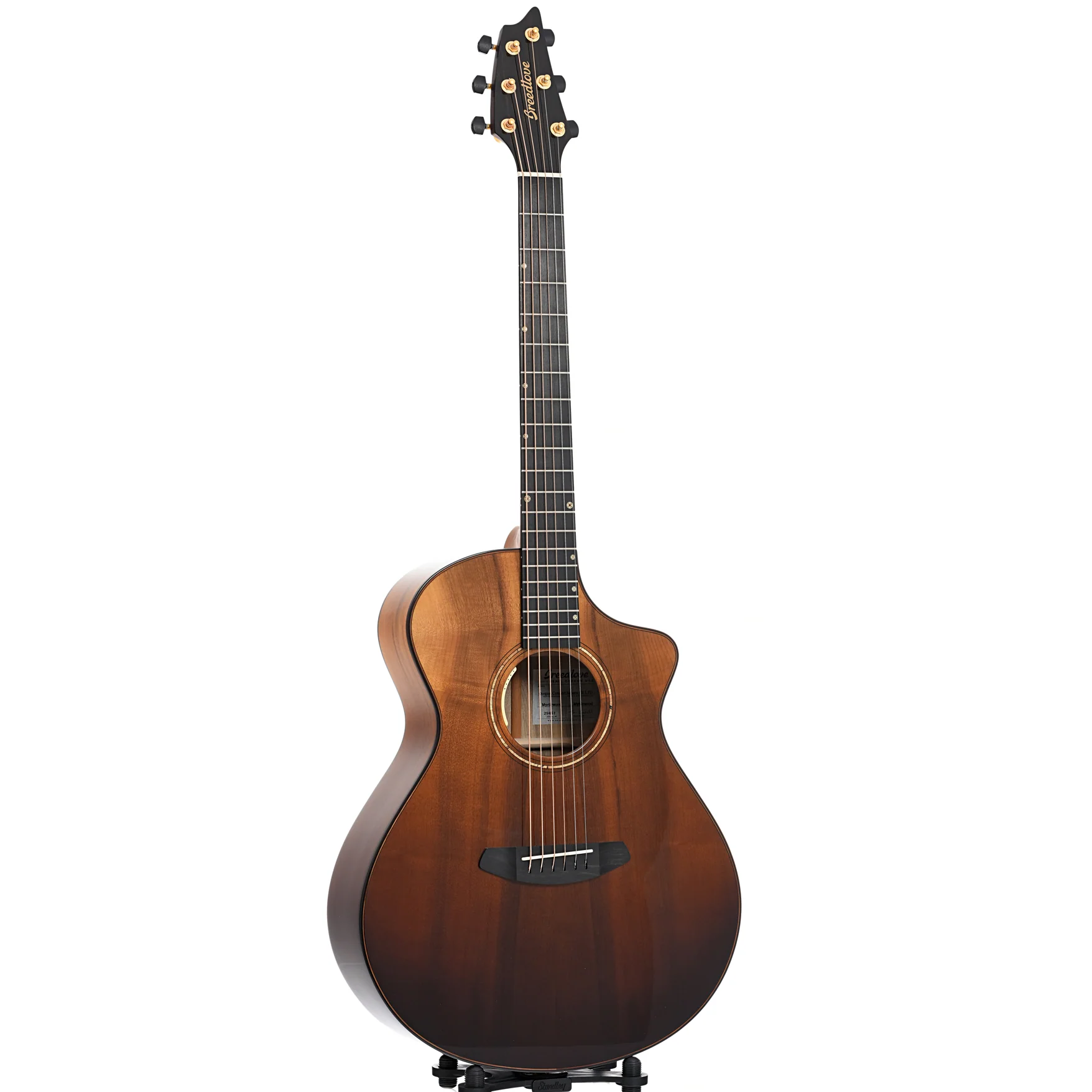 Breedlove Oregon Concert Sahara CE Myrtlewood-Myrtlewood Limited Edition Acoustic Guitar - Image 3