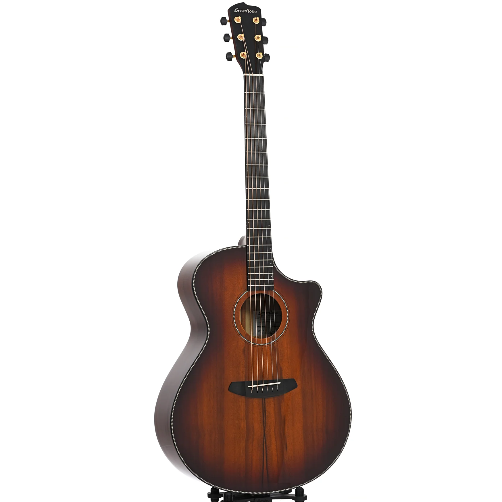 Breedlove Oregon Concerto Old Fashioned CE Myrtlewood-Myrtlewood Acoustic Guitar - Image 3