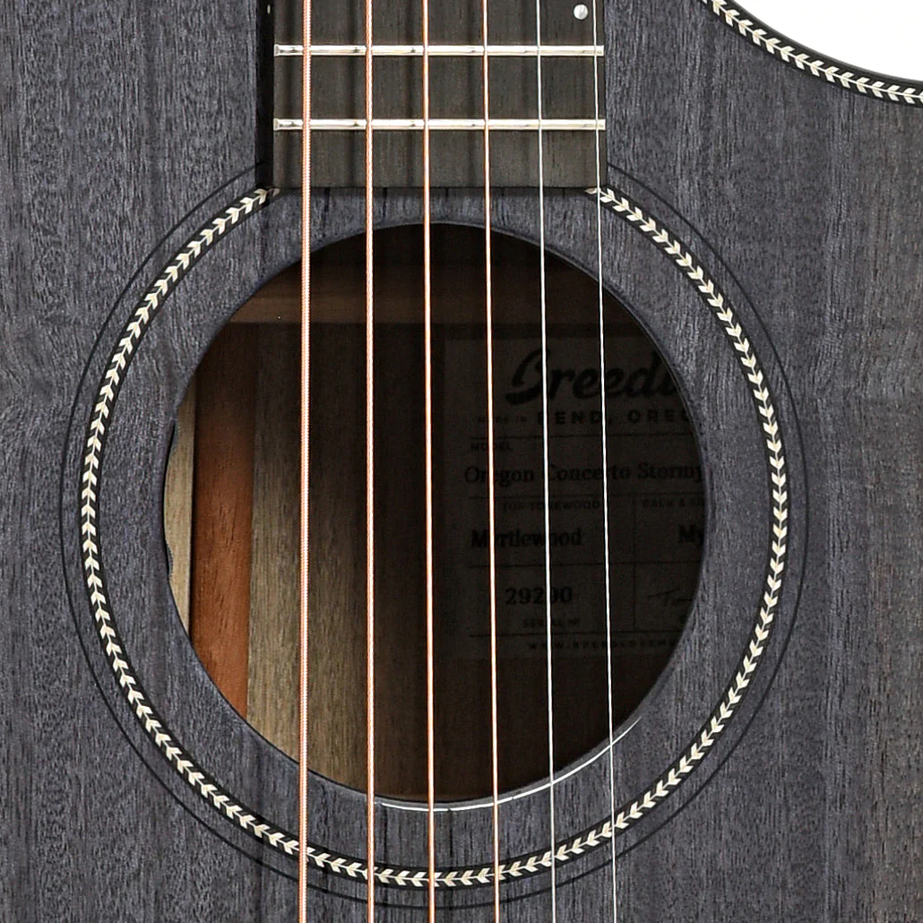 Breedlove Oregon Concerto Stormy Night CE Acoustic-Electric Guitar - Image 6