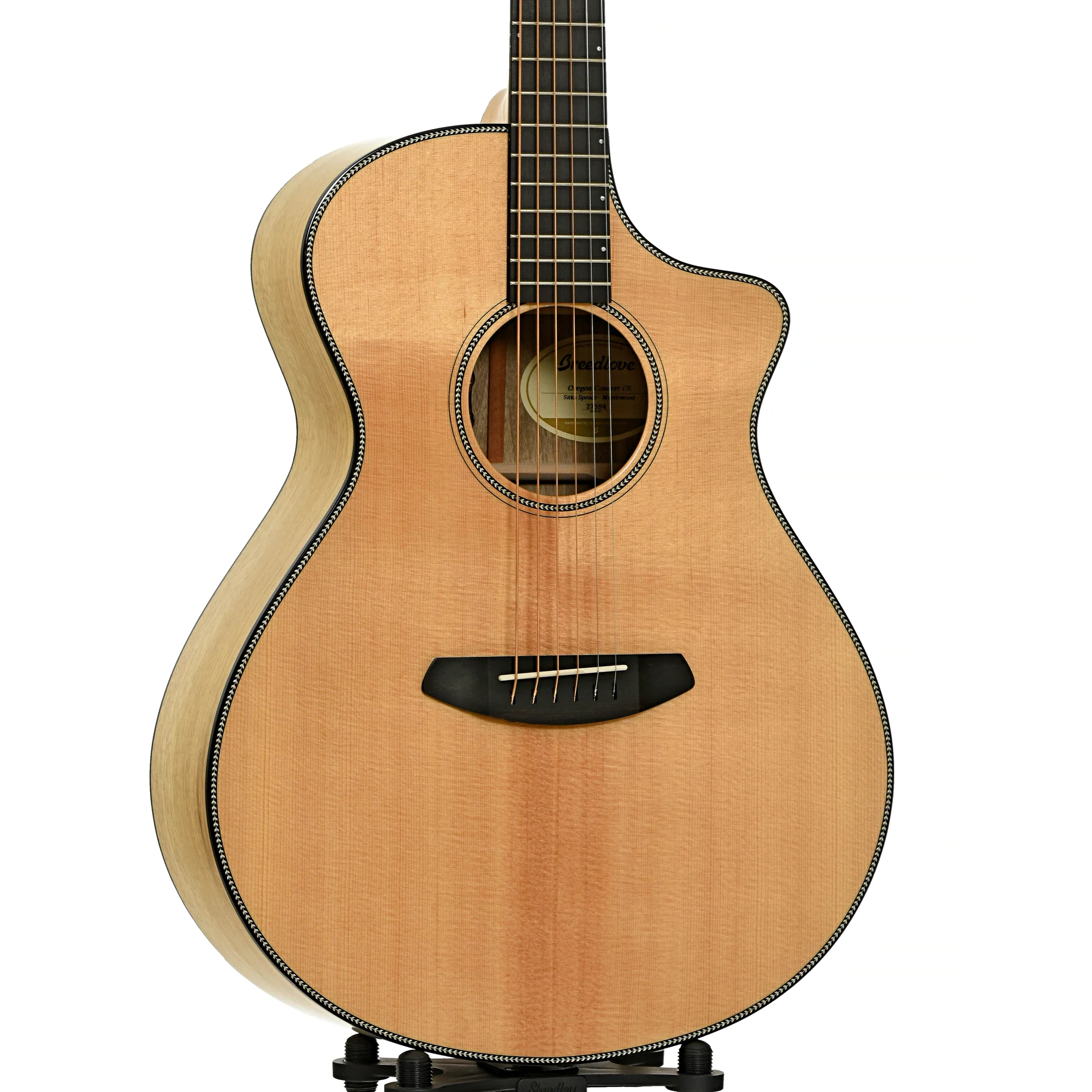 Breedlove Concert CE Sitka-Myrtlewood Acoustic-Electric Guitar (2023) - Image 4