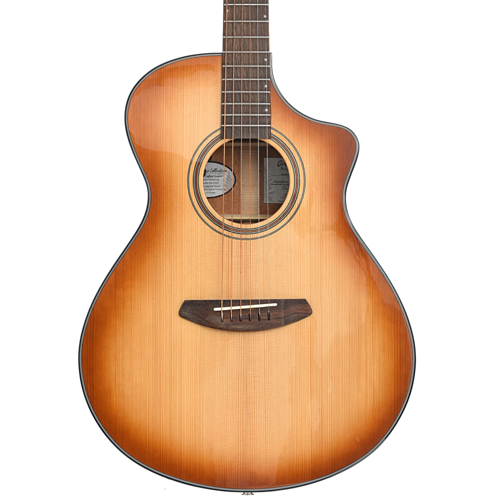 Breedlove Signature Concert Copper CE Acoustic-Electric Guitar (recent) - Image 2