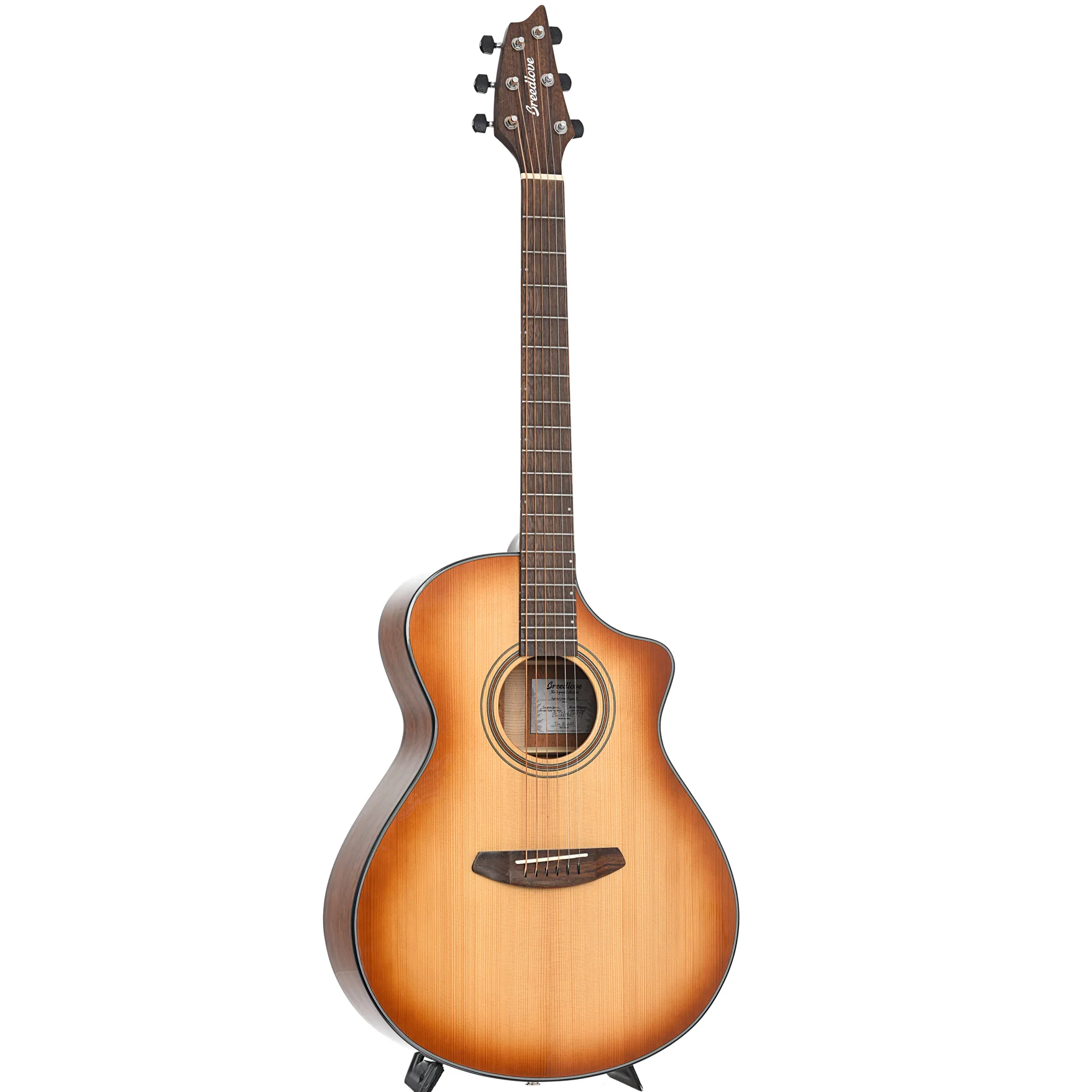 Breedlove Signature Concert Copper CE Acoustic-Electric Guitar (recent) - Image 3