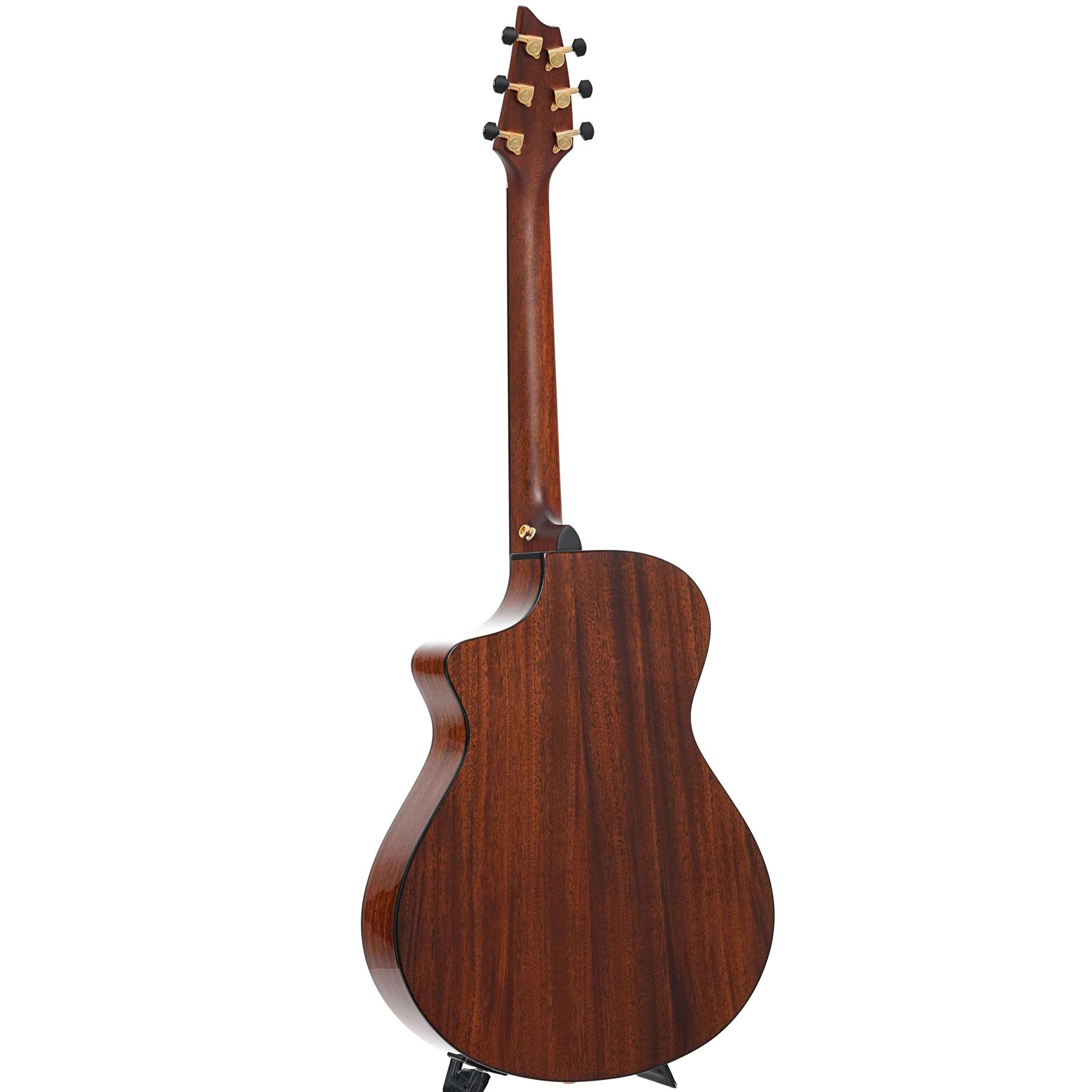 Breedlove Organic Solo Pro Concert Edgeburst CE Red Cedar-African Mahogany Acoustic-Electric Guitar (2022) - Image 12