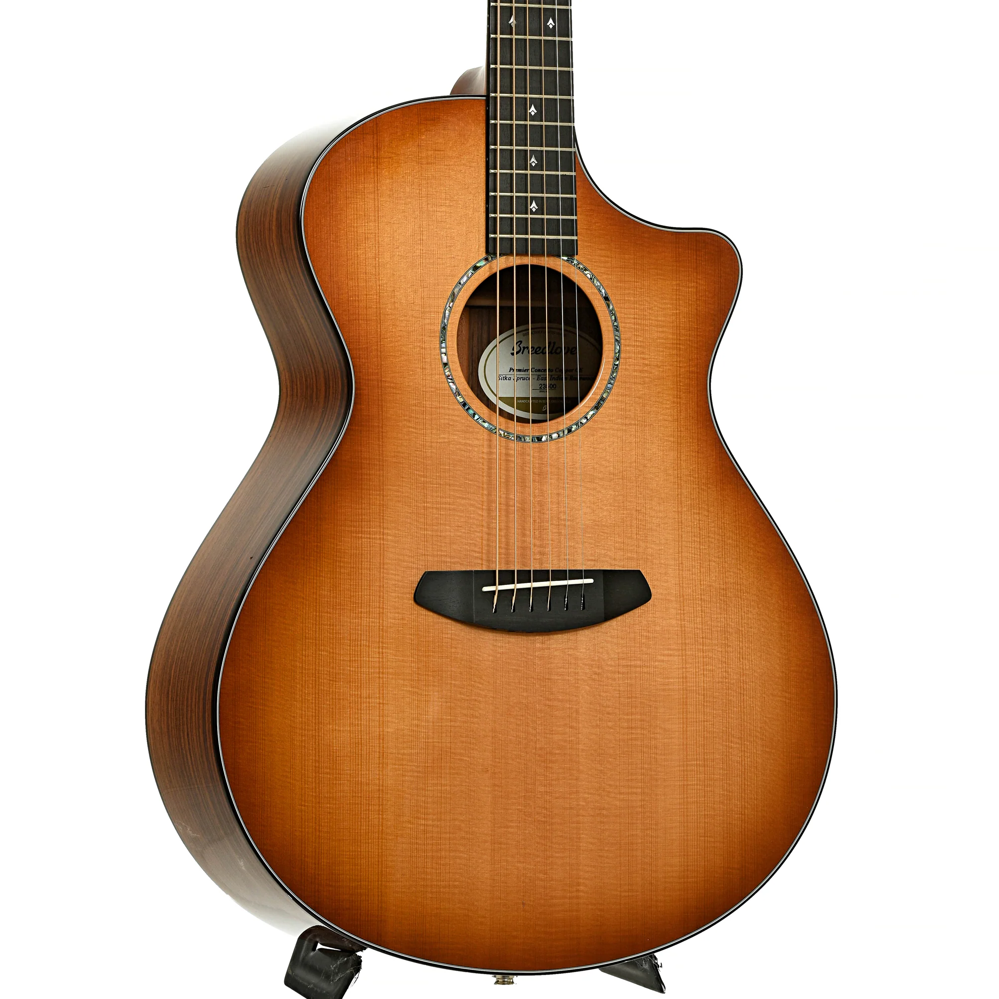 Breedlove Premier Concerto Copper CE Acoustic Electric Guitar - Image 4