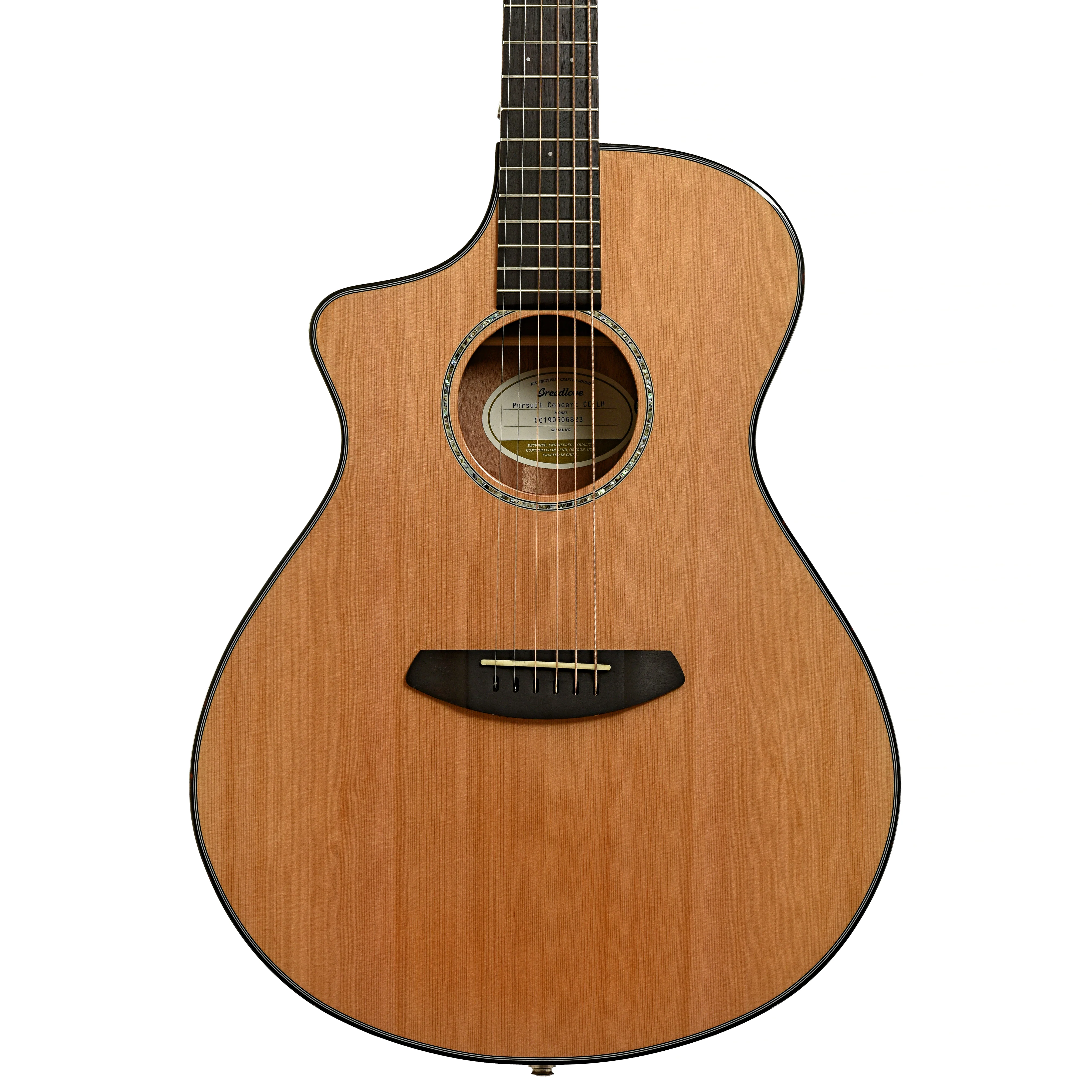 Breedlove Pursuit Concert CE LH Acoustic Guitar (2019) - Image 2