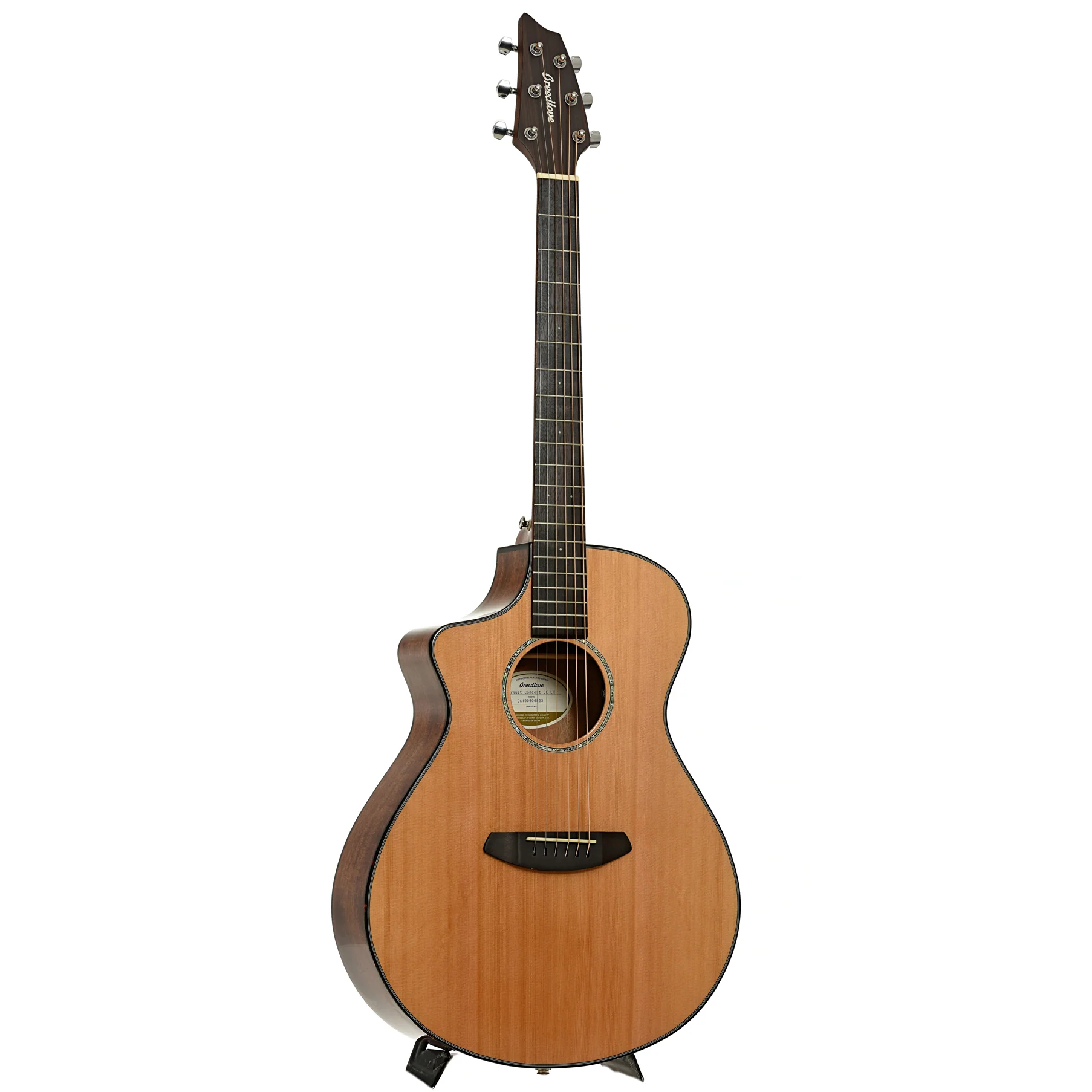 Breedlove Pursuit Concert CE LH Acoustic Guitar (2019) - Image 3
