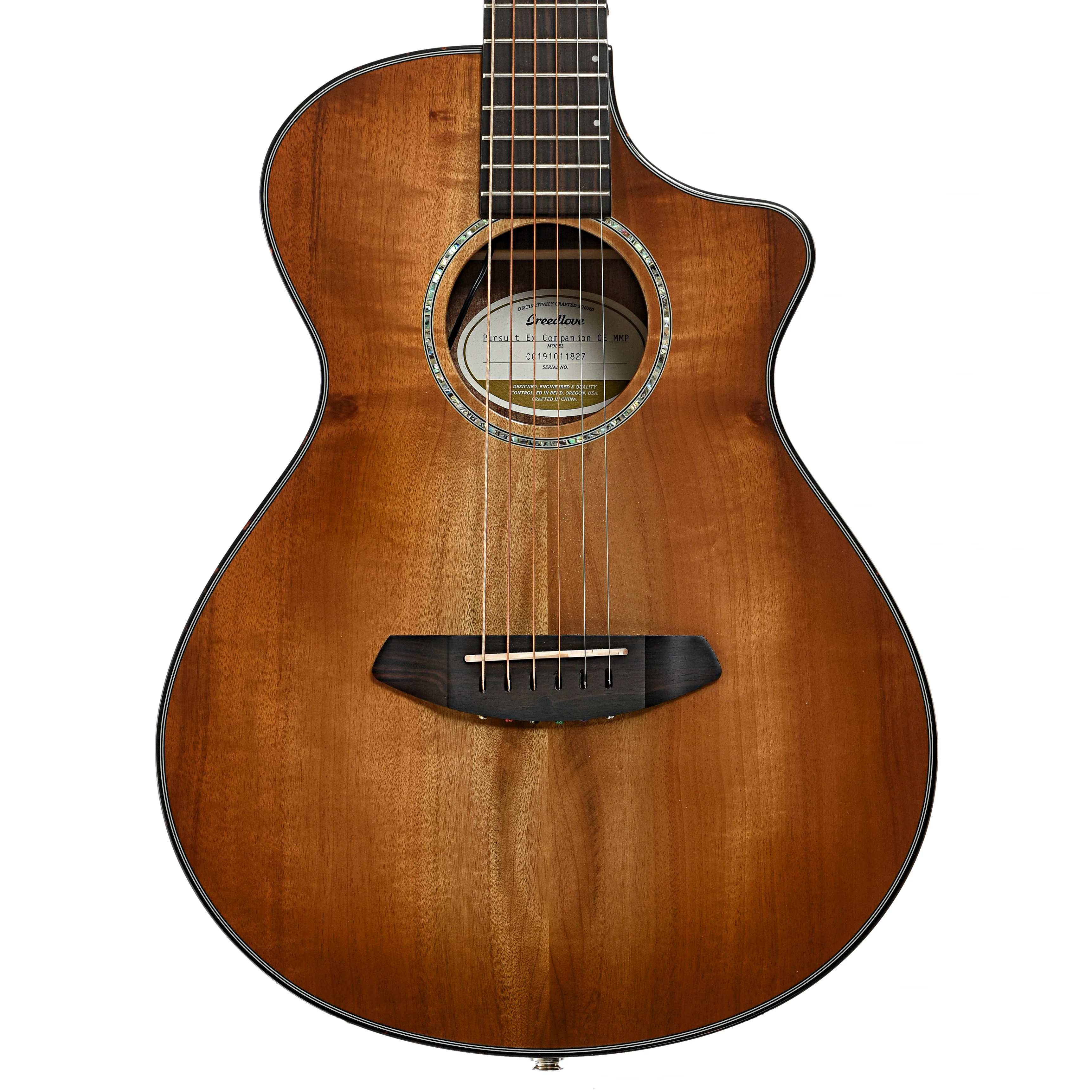 Breedlove Pursuit EX Companion CE MMP Acoustic Guitar (c. 2019) - Image 2