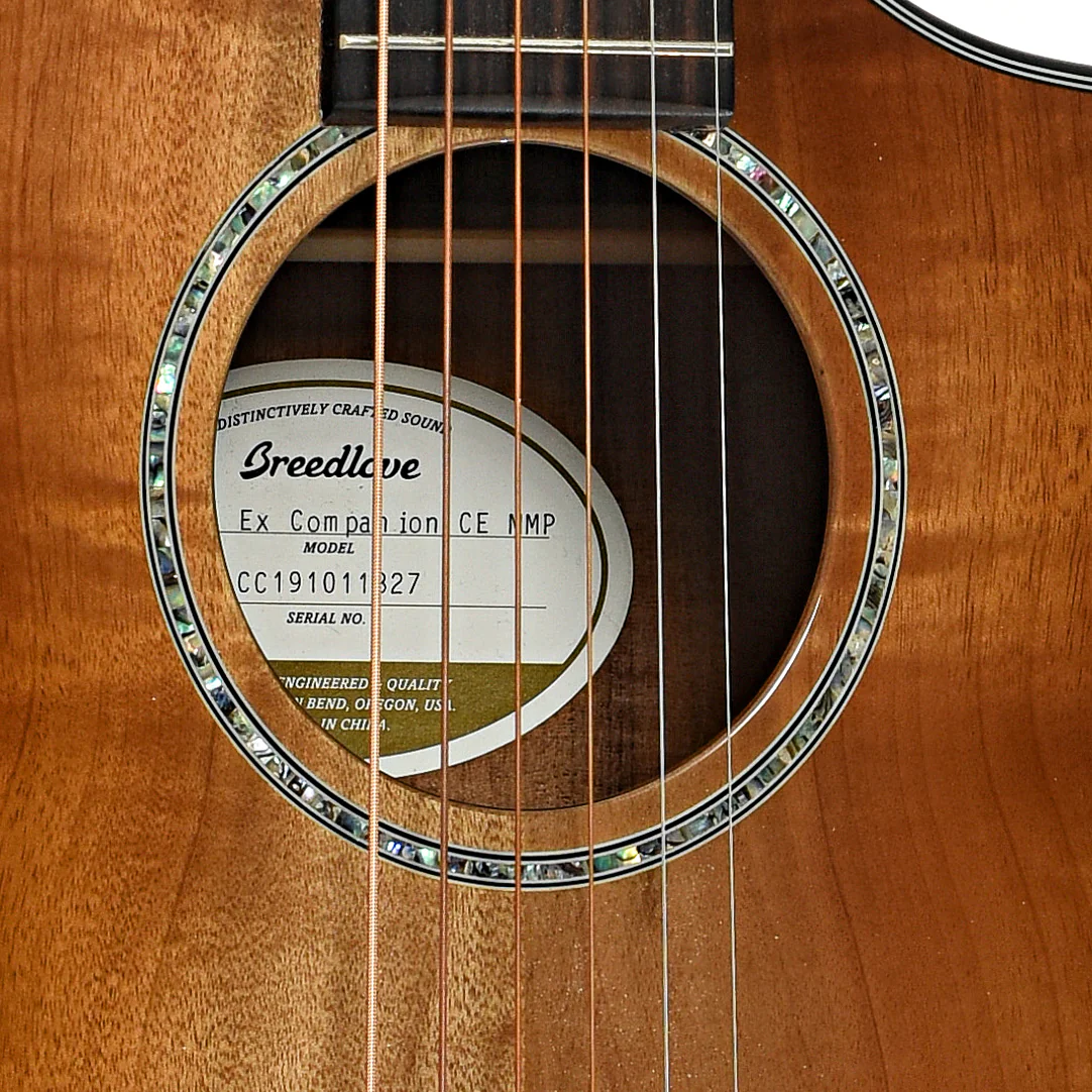 Breedlove Pursuit EX Companion CE MMP Acoustic Guitar (c. 2019) - Image 6