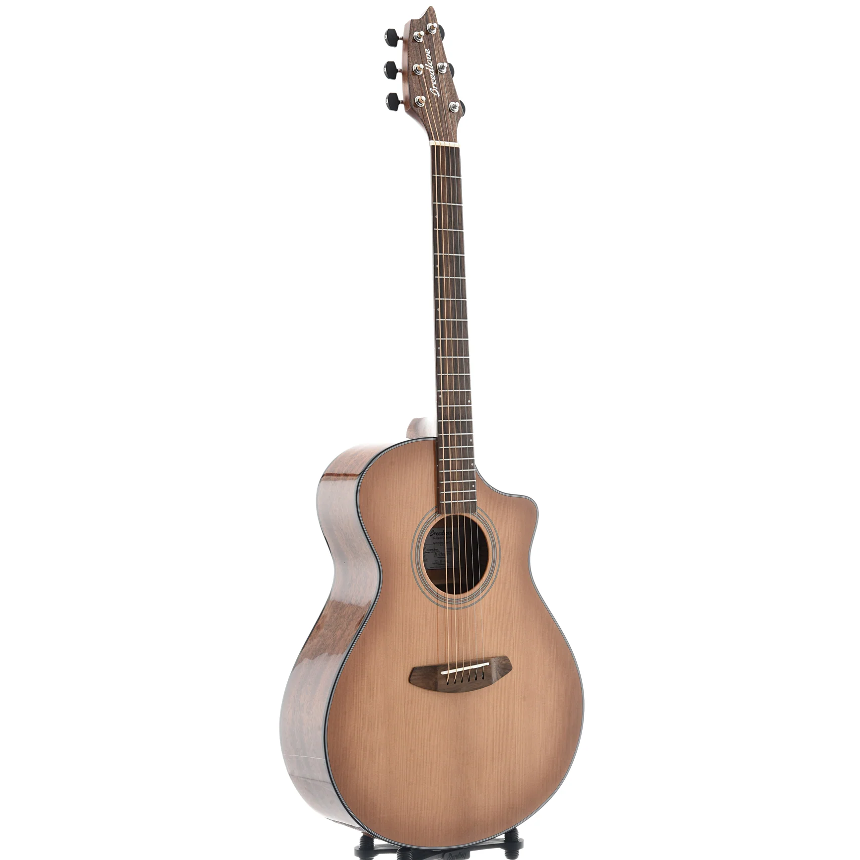 Breedlove Organic Signature Concert Copper CE Torrefied European - African Mahogany Acoustic-Electric Guitar - Image 3