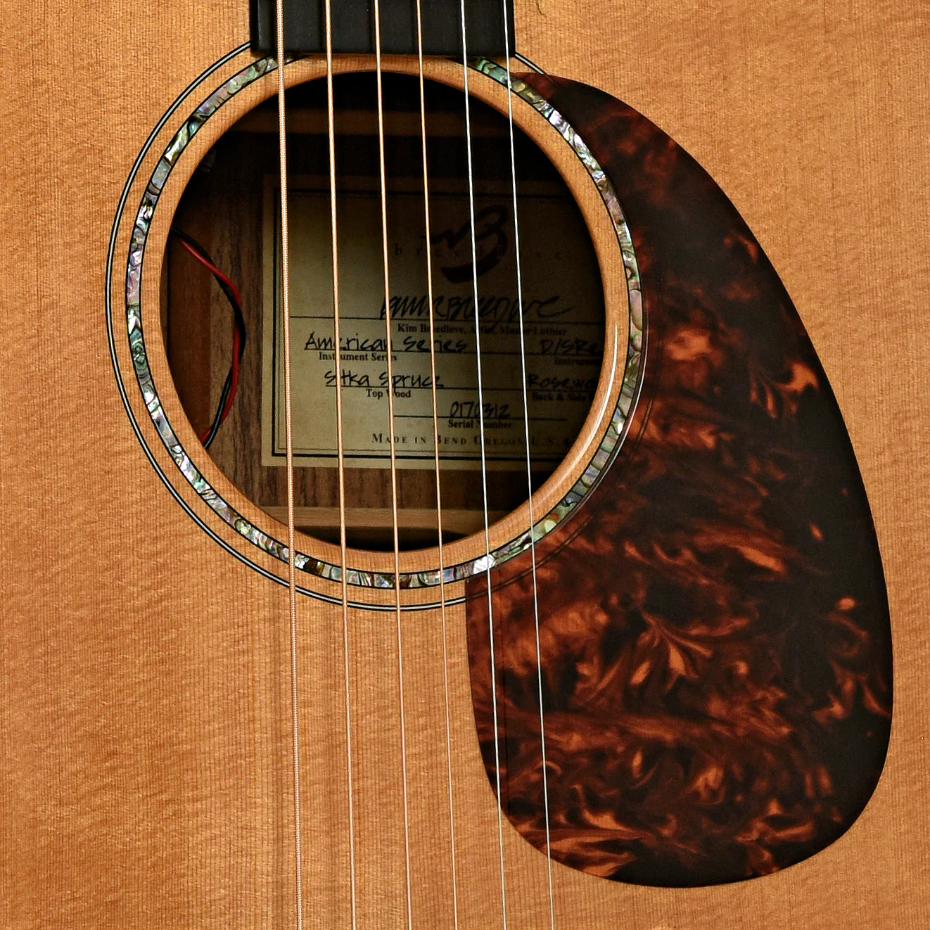 Breedlove D/SRE H American Series Acoustic Guitar (2012) - Image 6