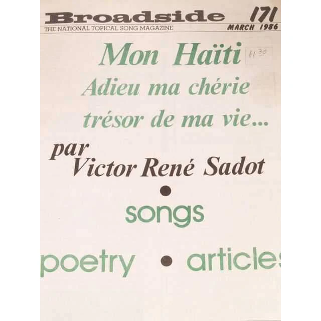 Broadside: The National Topical Song Magazine, #171, March 1986 - Image 2