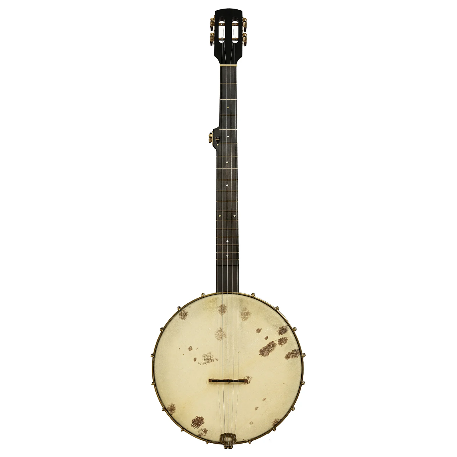 Brooks Masten Silverspun Custom Walnut 12 in. Openback Banjo (2019) - Image 16