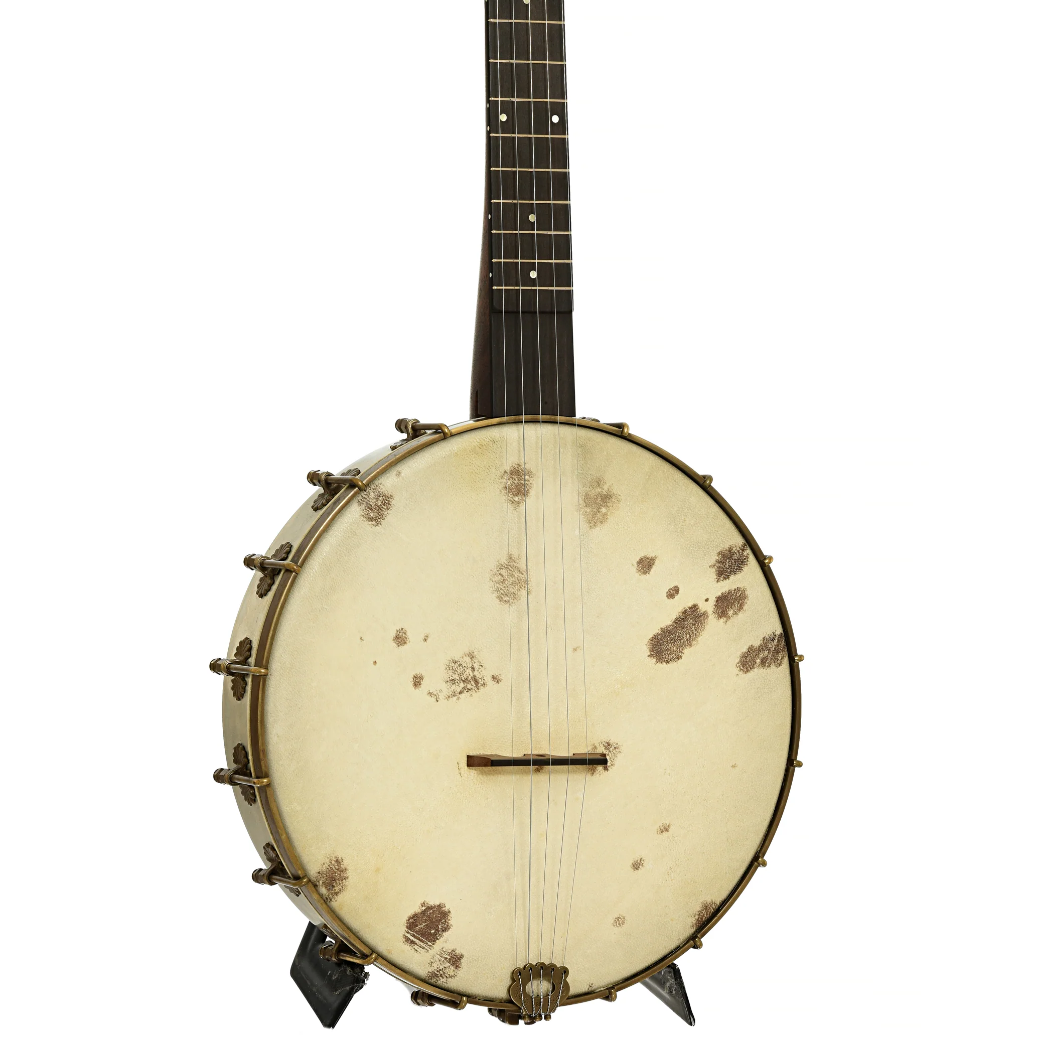 Brooks Masten Silverspun Custom Walnut 12 in. Openback Banjo (2019) - Image 2