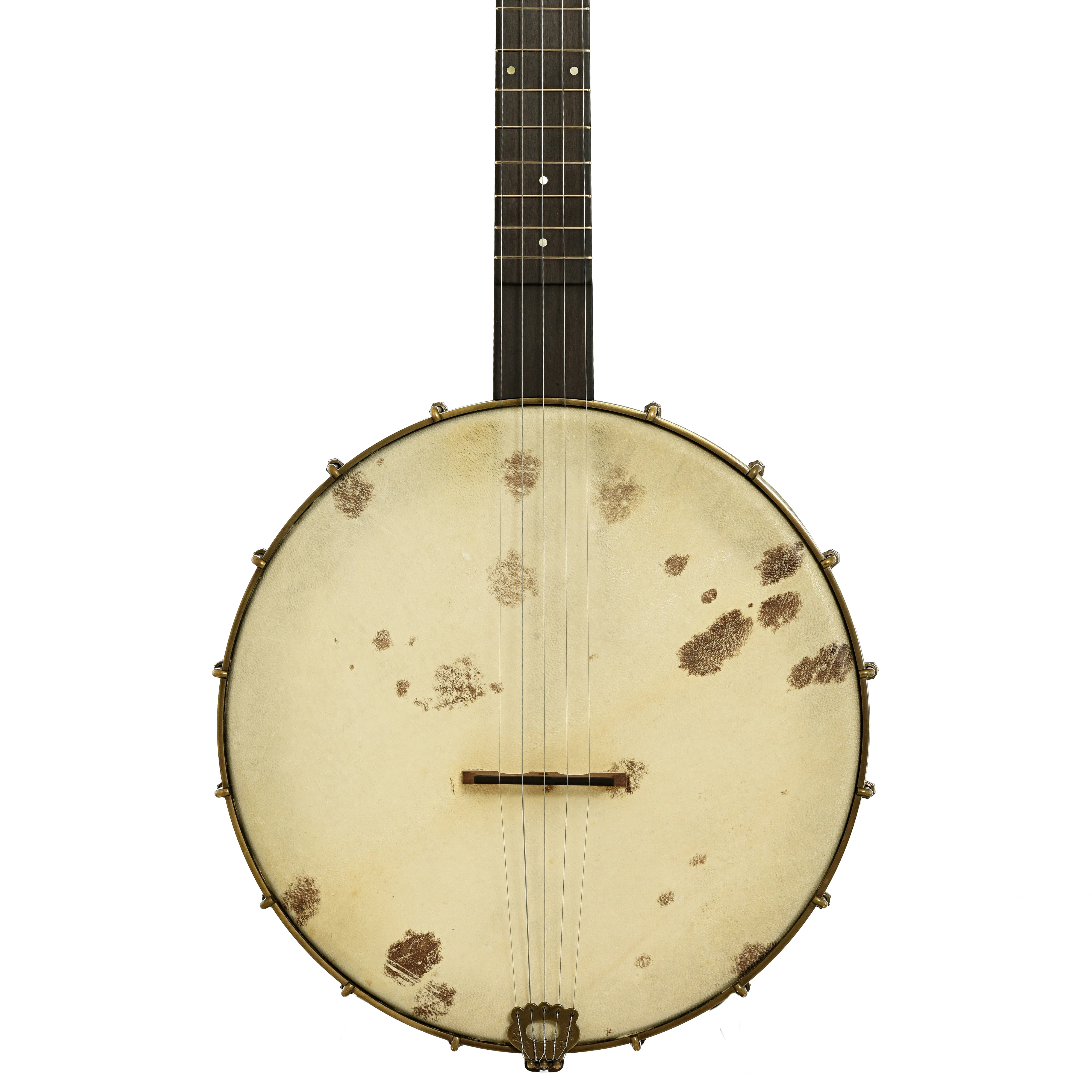 Brooks Masten Silverspun Custom Walnut 12 in. Openback Banjo (2019) - Image 4