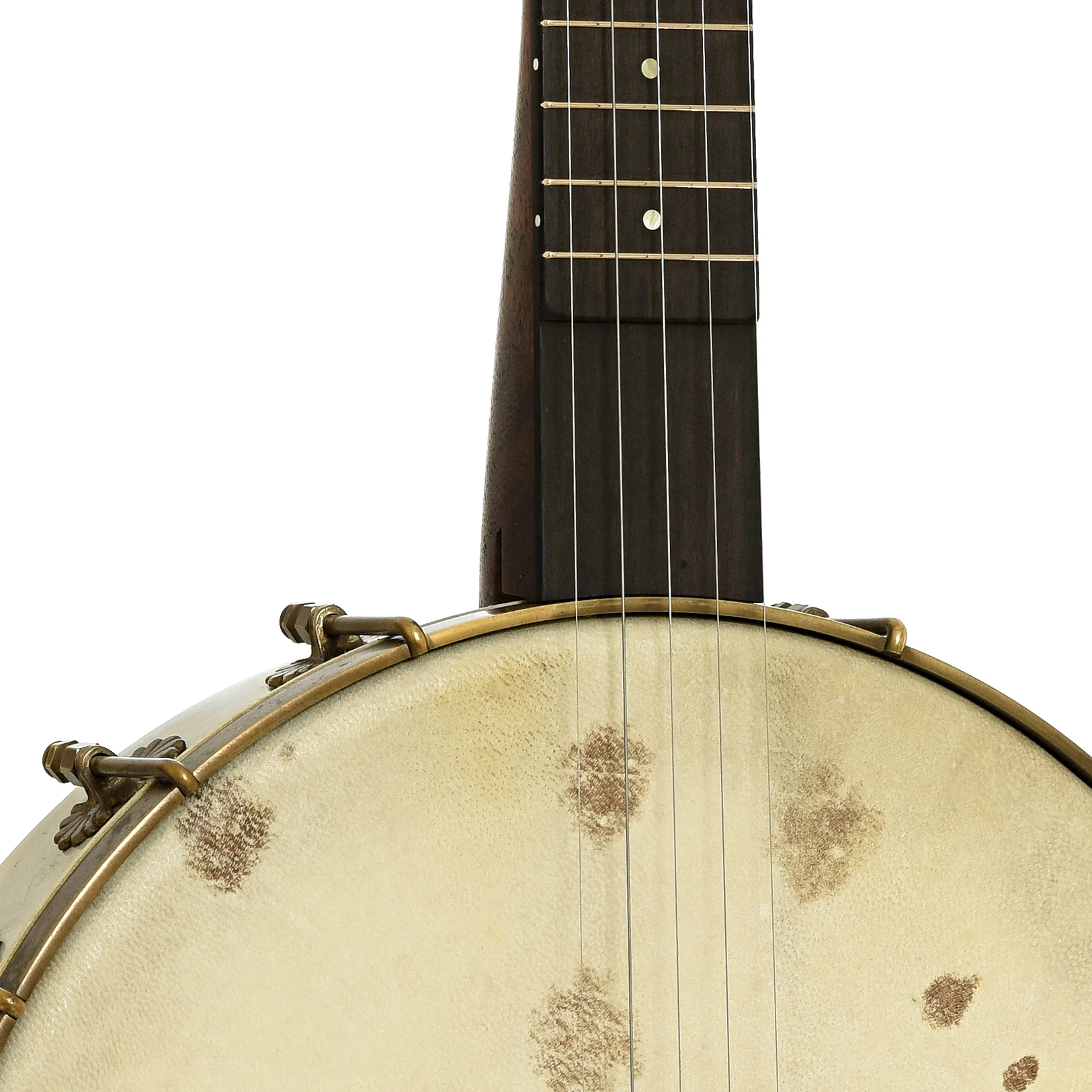 Brooks Masten Silverspun Custom Walnut 12 in. Openback Banjo (2019) - Image 6