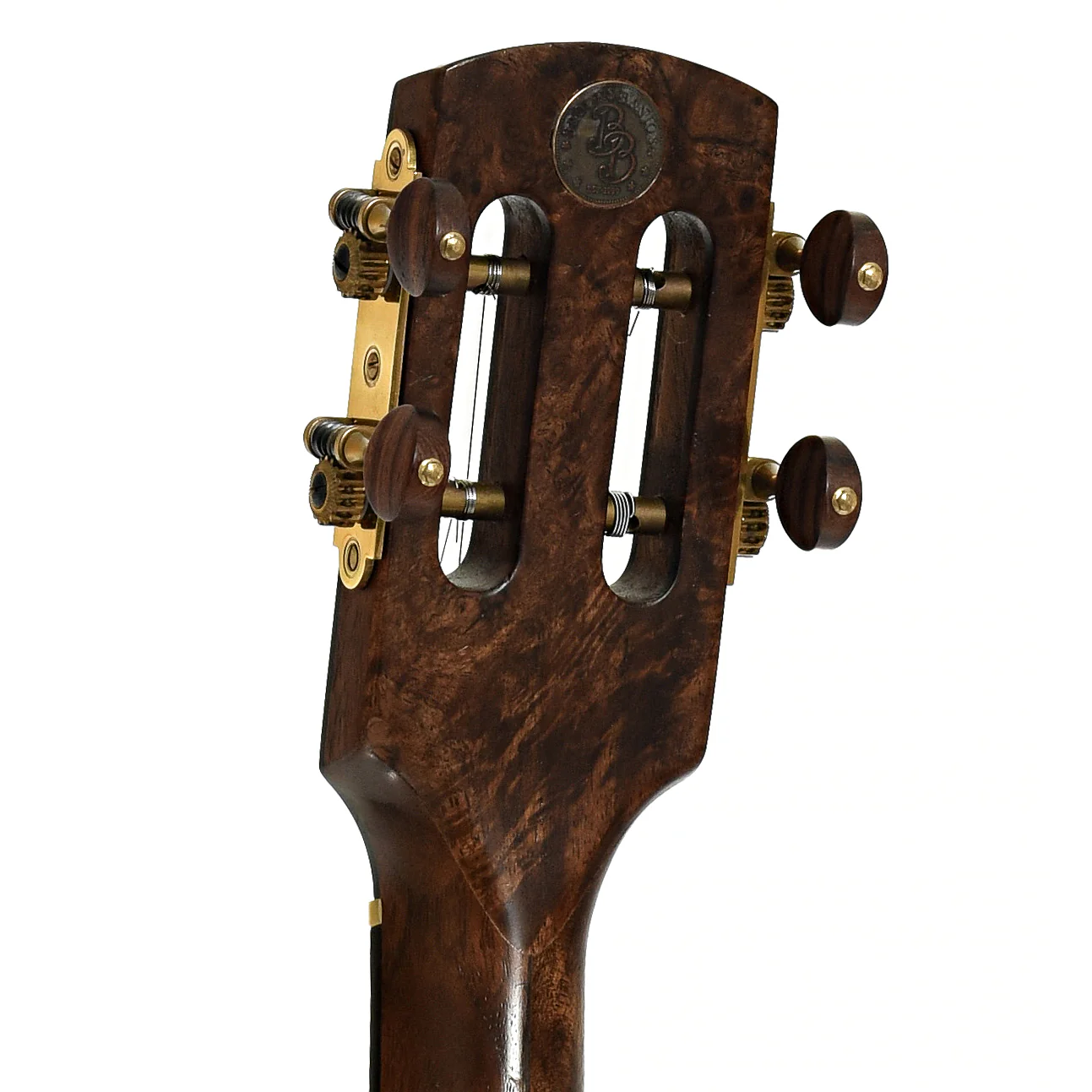 Brooks Masten Silverspun Custom Walnut 12 in. Openback Banjo (2019) - Image 9
