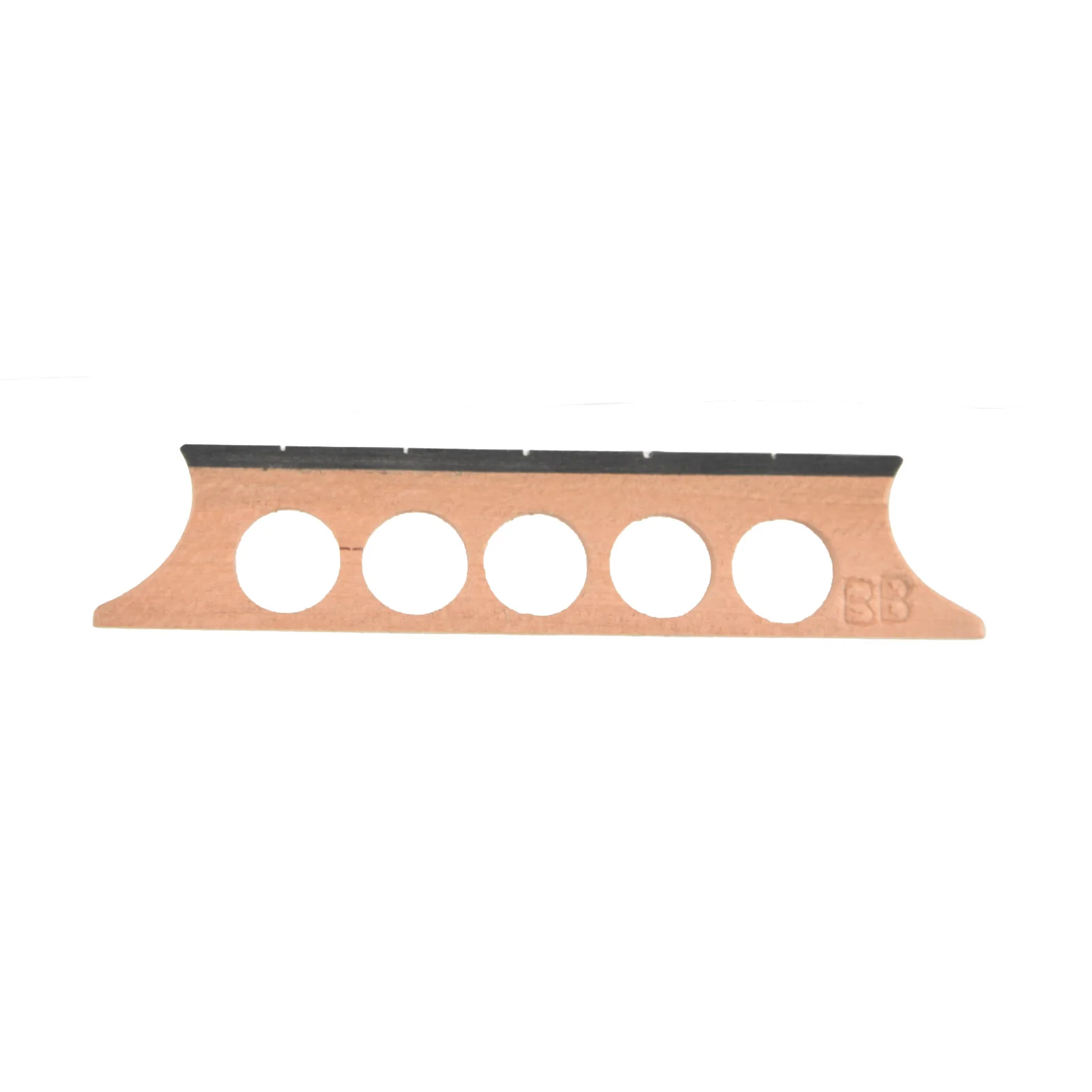 Buckeye Standard Weight 5/8" Banjo Bridge, Crowe Spacing - Image 2