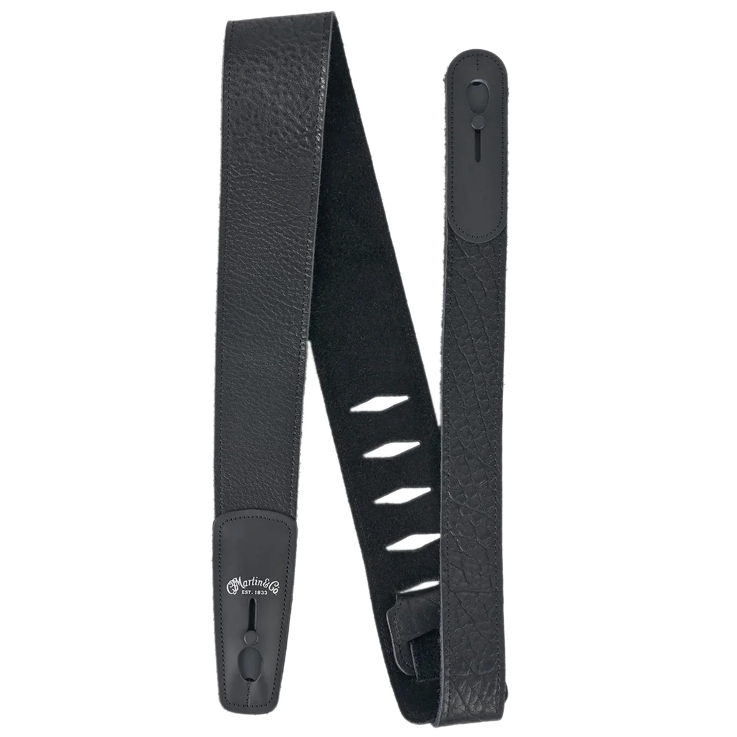Martin Buffalo Leather Lock-it Strap, Black - Image 2
