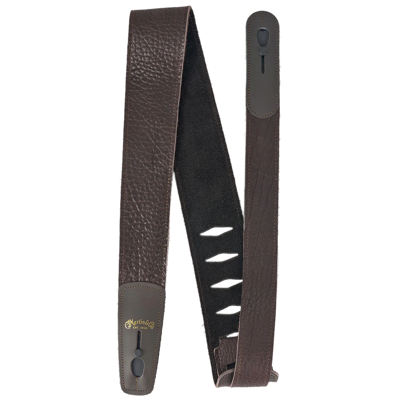 Martin Buffalo Leather Lock-it Strap, Brown - Image 2