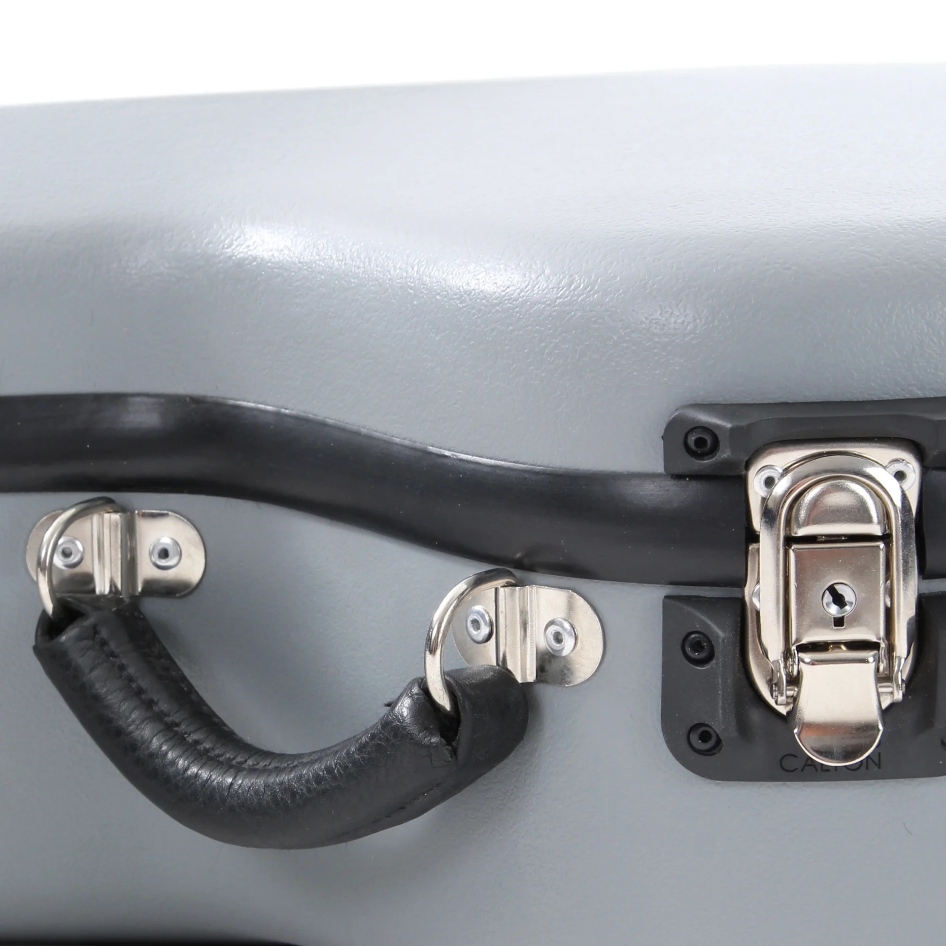 Calton Deluxe Guitar Case, Martin & Collings 14-Fret Dreadnought, Gray with Black Lining - Image 3