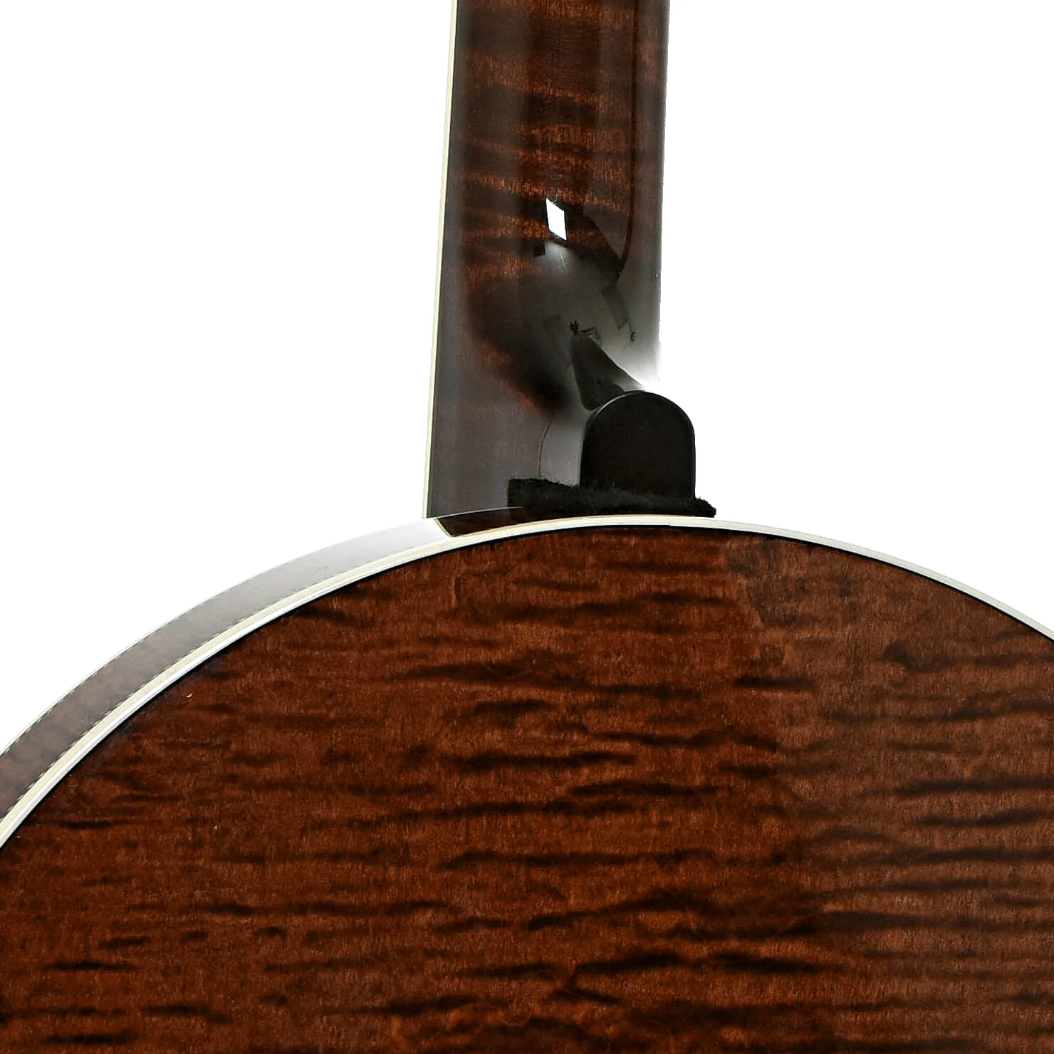 Capek Allegoria Gold Resonator Banjo & Case, Flame Maple - Image 12