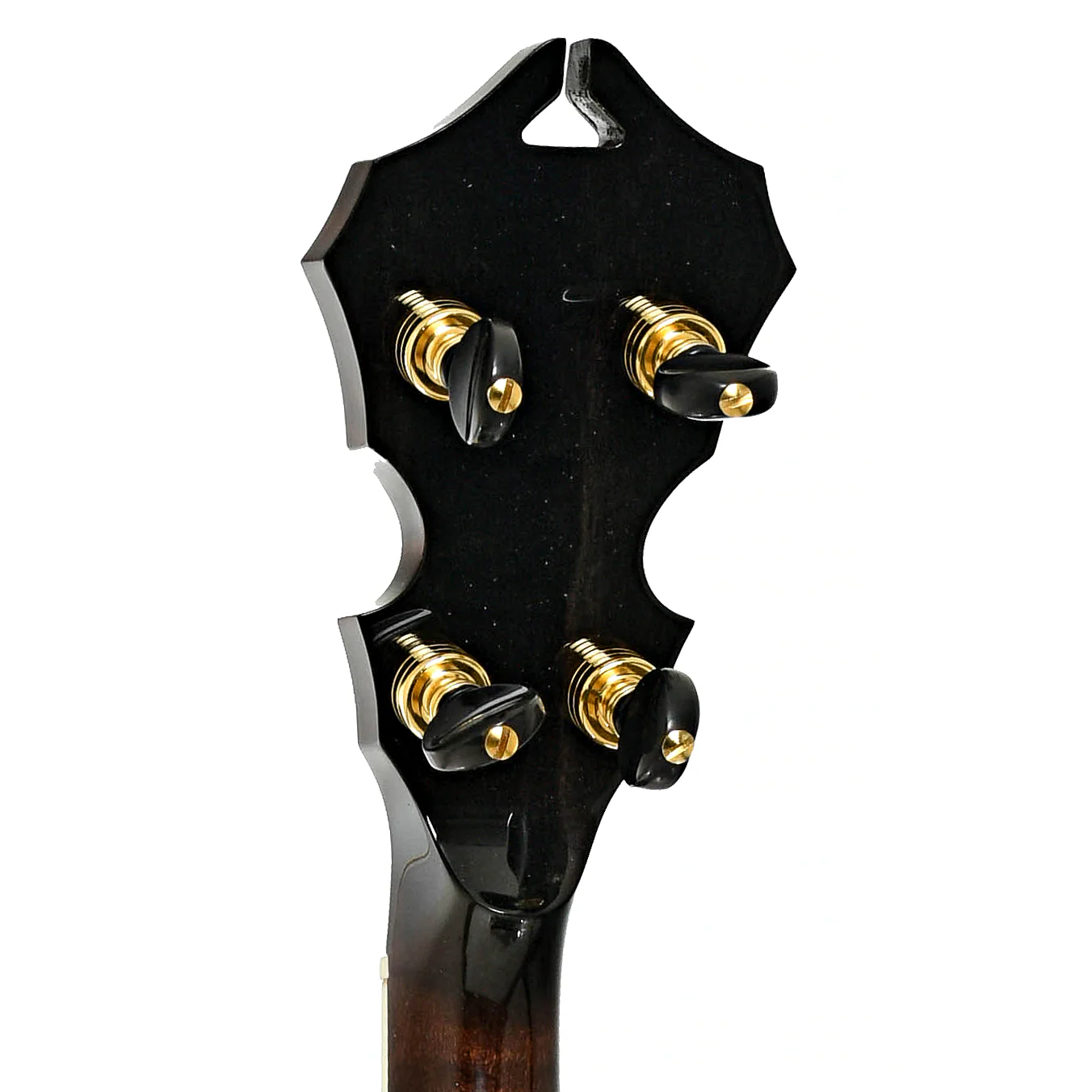 Capek Allegoria Gold Resonator Banjo & Case, Flame Maple - Image 9