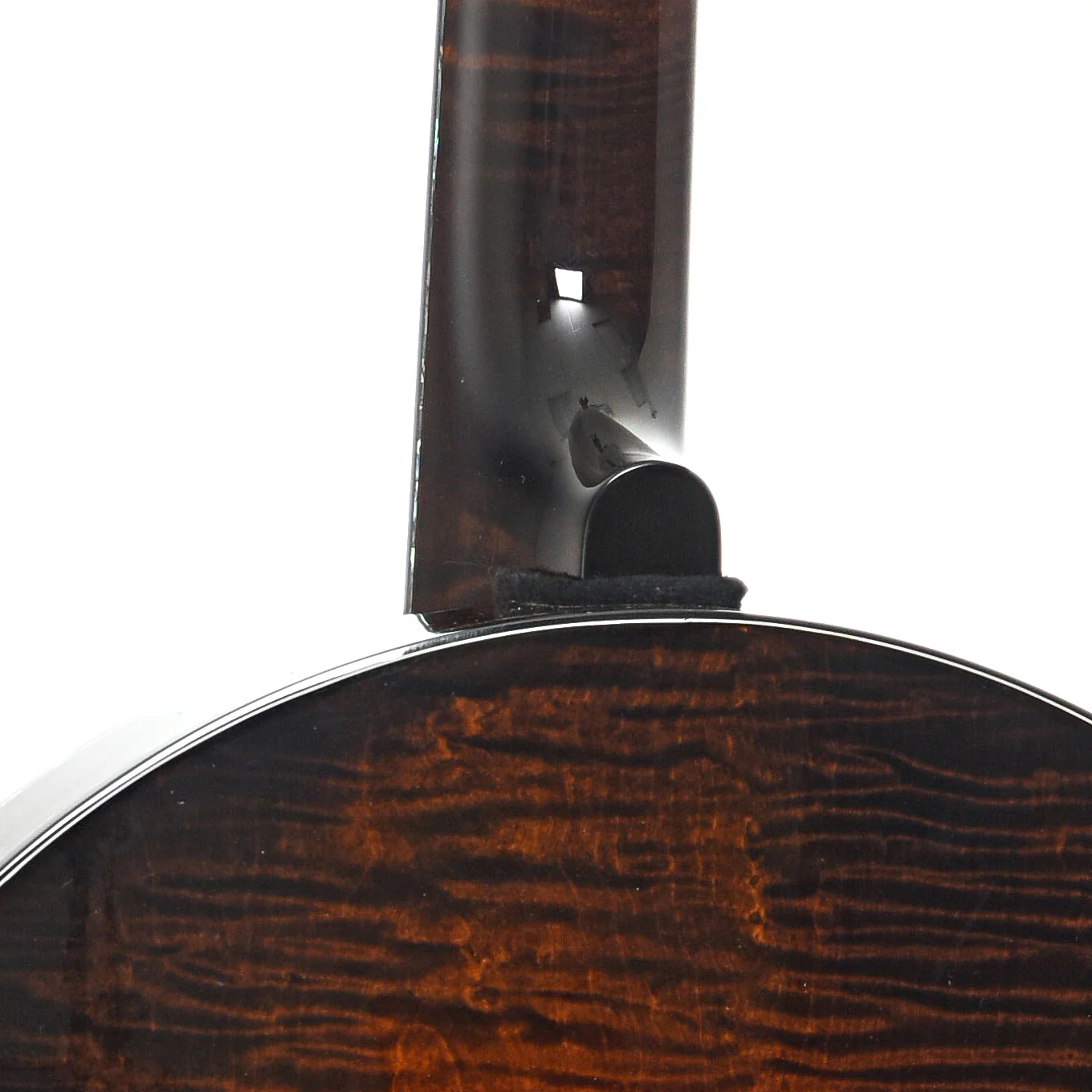 Capek Allegoria Nickel Resonator Banjo & Gigbag, Flame Maple - Image 12