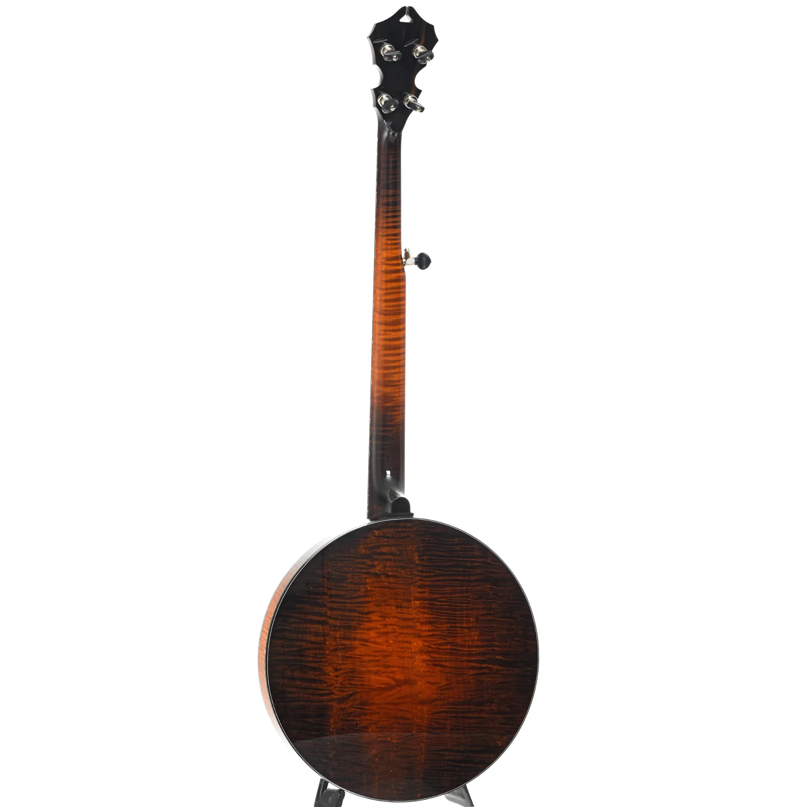 Capek Allegoria Nickel Resonator Banjo & Gigbag, Flame Maple - Image 14