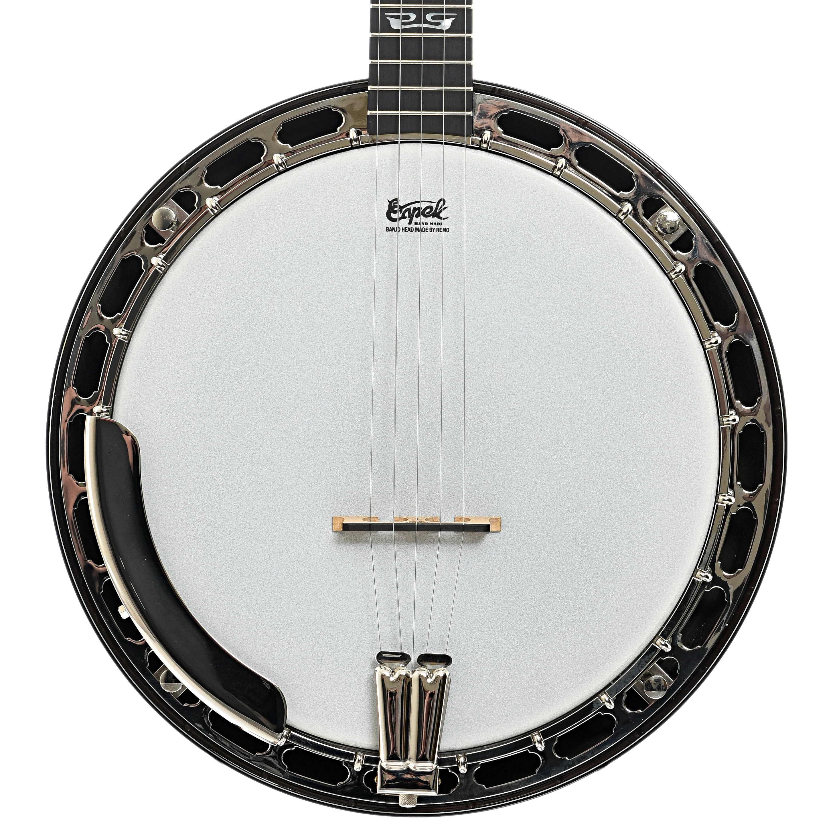 Capek Allegoria Nickel Resonator Banjo & Gigbag, Flame Maple - Image 16