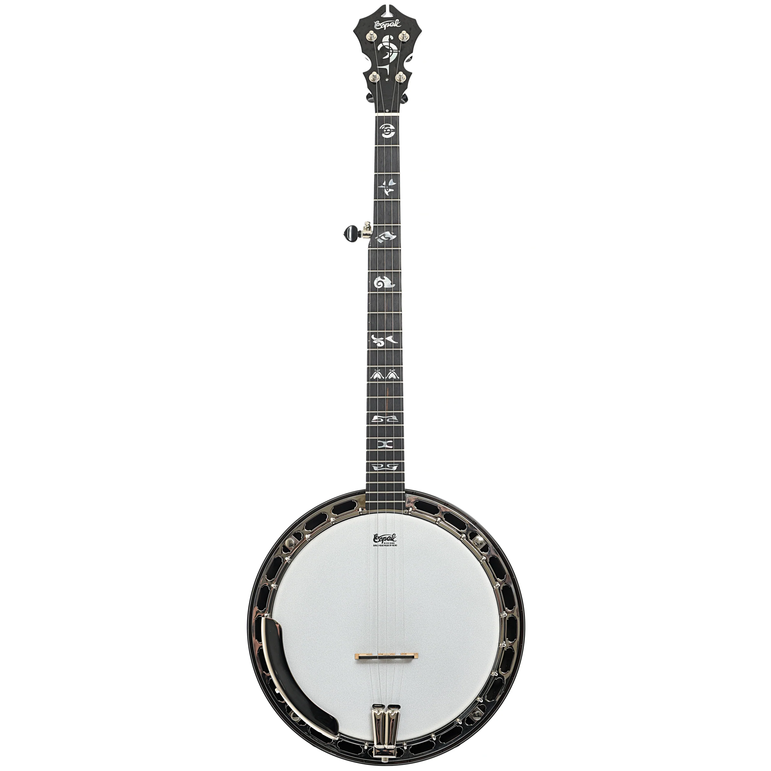 Capek Allegoria Nickel Resonator Banjo & Gigbag, Flame Maple - Image 18