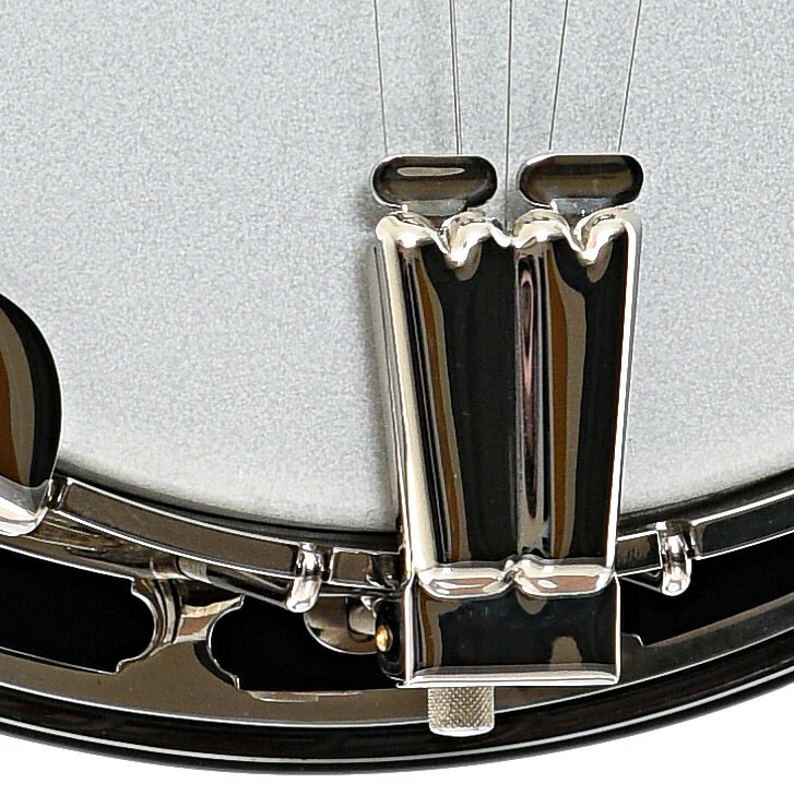 Capek Allegoria Nickel Resonator Banjo & Gigbag, Flame Maple - Image 4