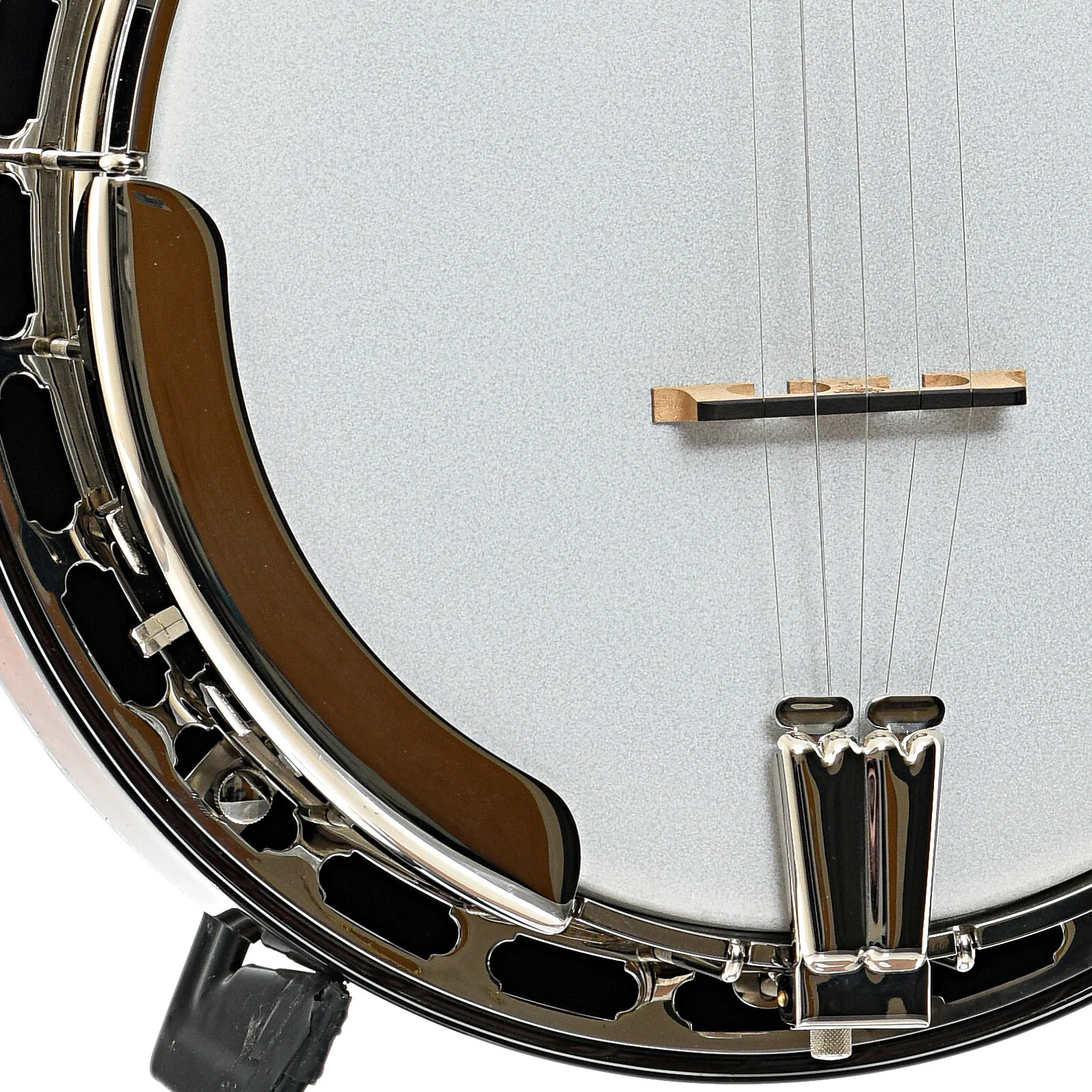 Capek Allegoria Nickel Resonator Banjo & Gigbag, Flame Maple - Image 5