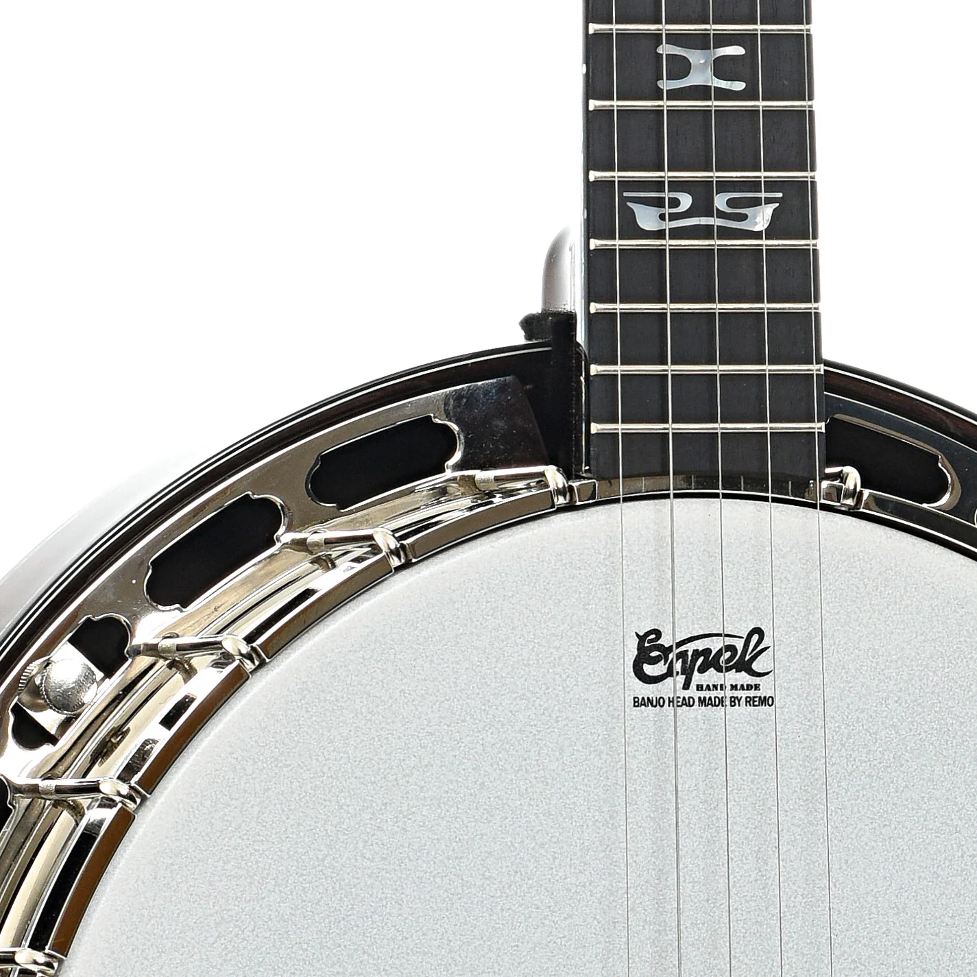 Capek Allegoria Nickel Resonator Banjo & Gigbag, Flame Maple - Image 6